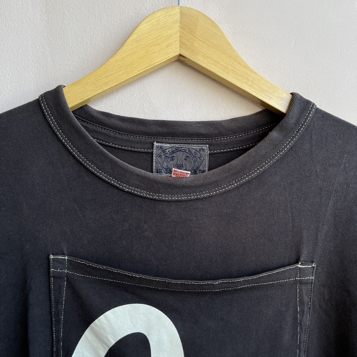 Evisu × Japanese Brand EVISU BIG POCKET SEAGULL TSHIRT Size US M / EU 48-50 / 2 - 4 Thumbnail