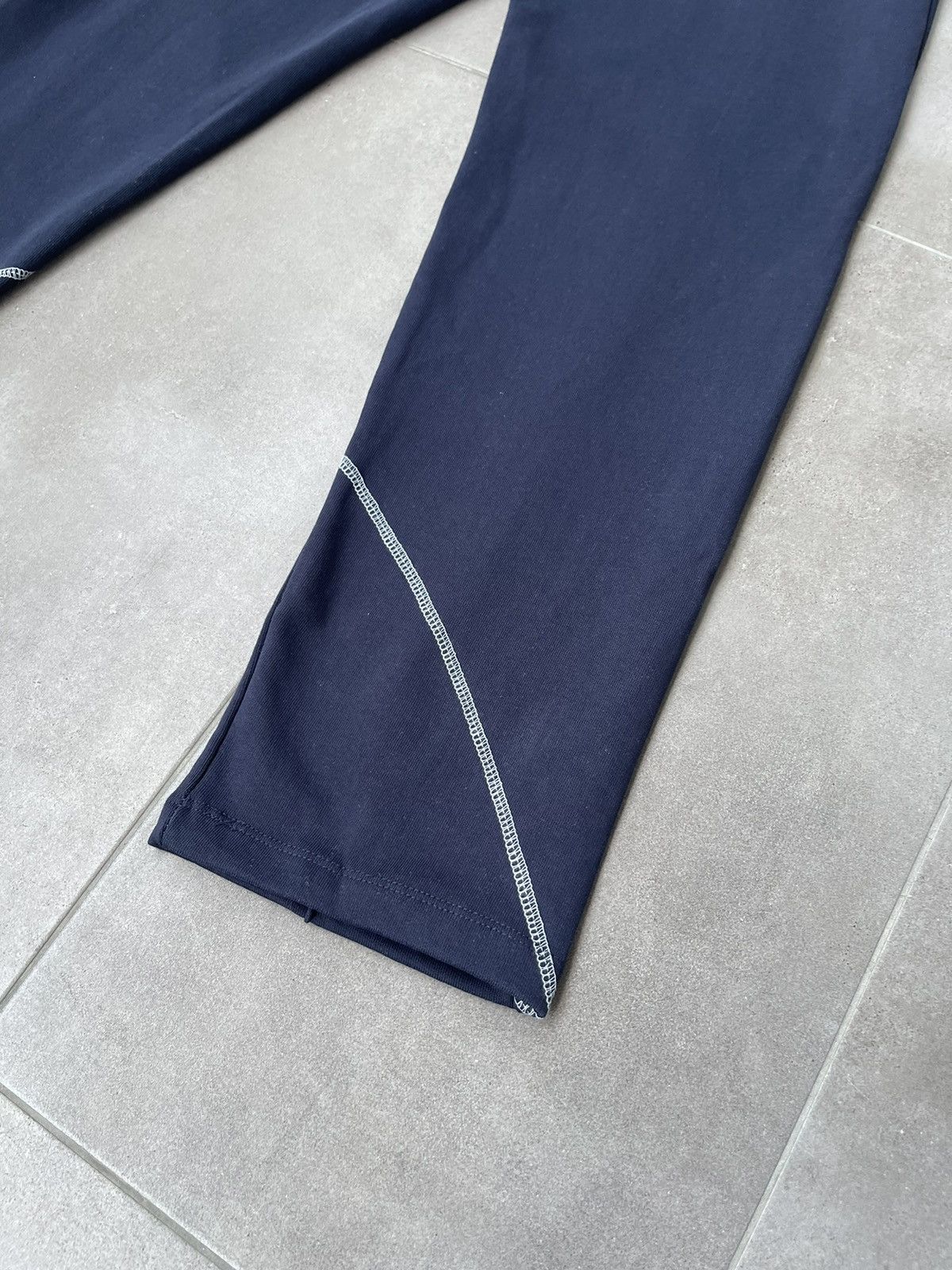 Saul Nash !DS! SS23 Saul Nash Navy Overlock Stitch Lounge Pants Size US 32 / EU 48 - 15 Thumbnail