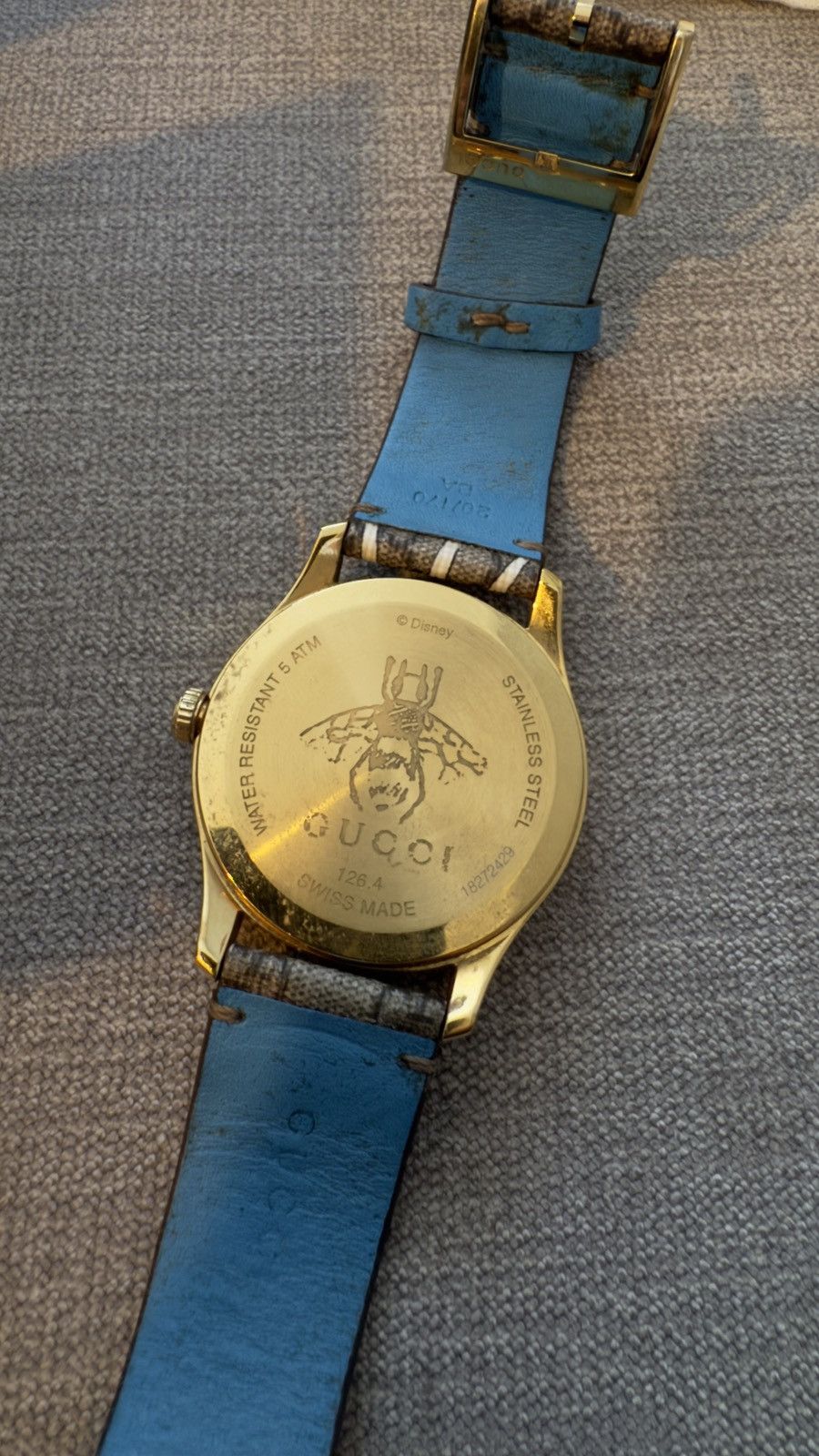 Gucci Gucci Watch G-Timeless 38mm Disney Donald Duck Size 38 - 7 Thumbnail