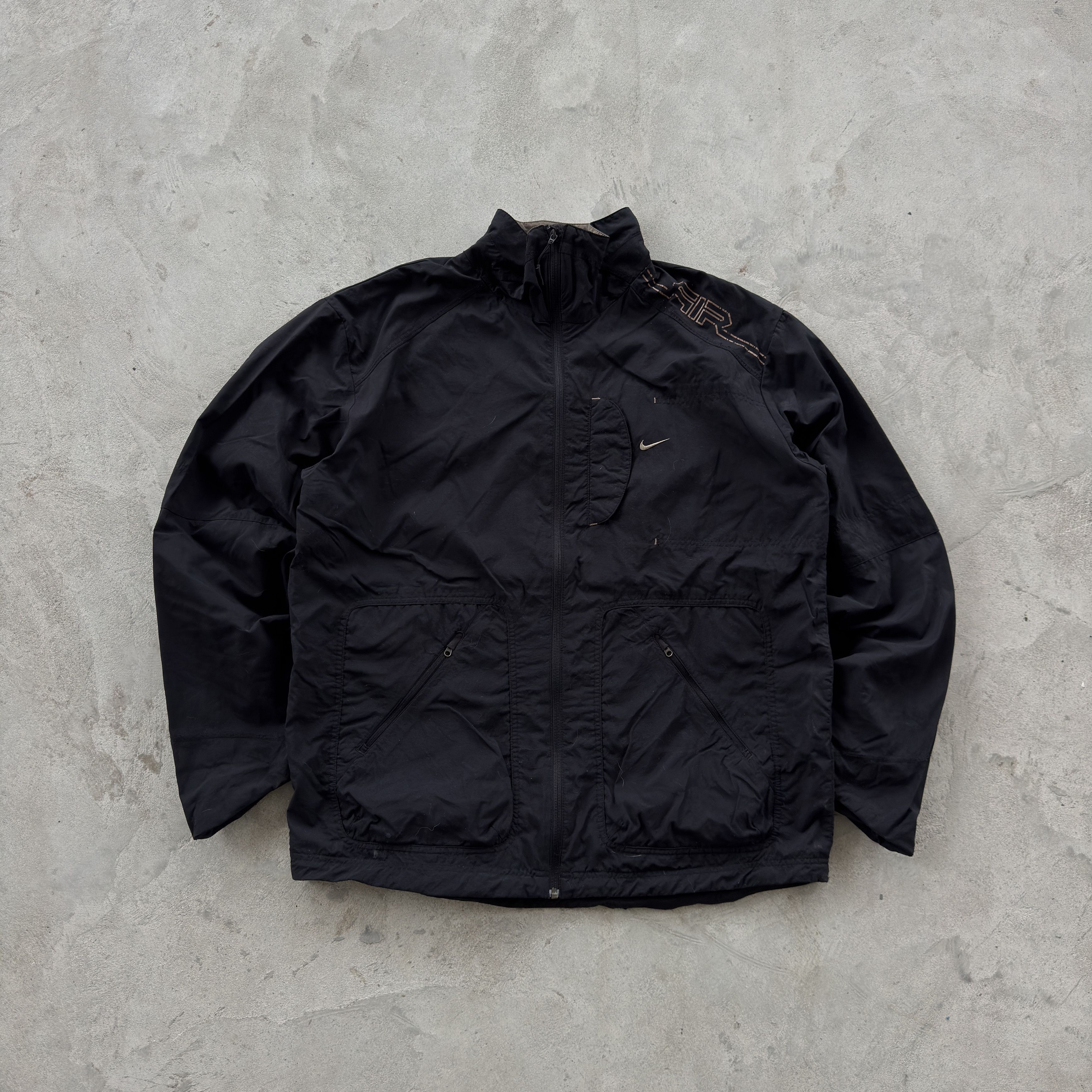 Nike Nike Air Nylon Windbreaker Jacket Size US XL / EU 56 / 4 - 1 Thumbnail
