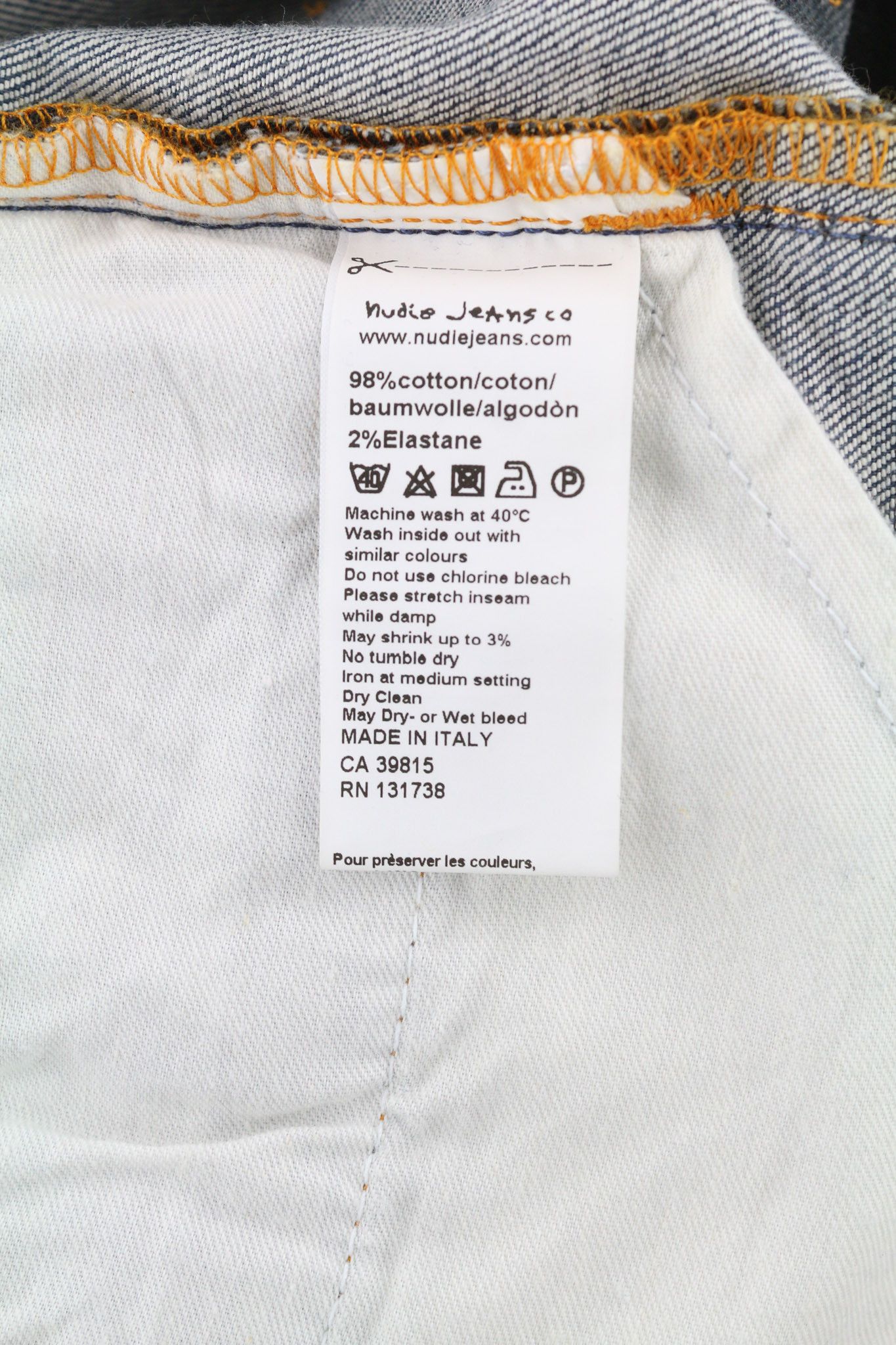 Nudie Jeans THIN FINN GREY AUTHENTIQUE USED W29/L32 Slim Jeans 80423 Size US 29 - 9 Thumbnail