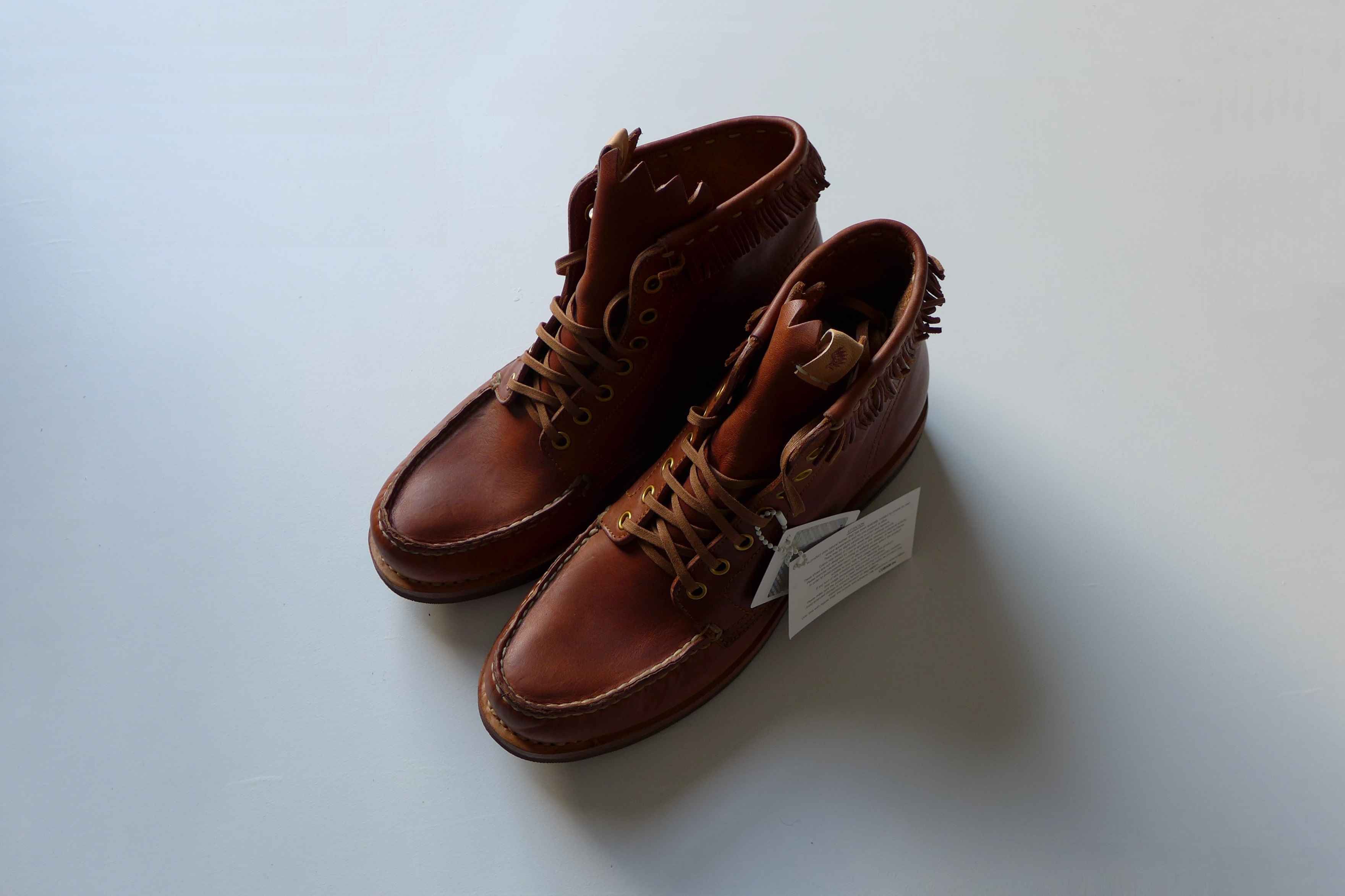 Visvim Visvim FW16 Blackfoot MocToe Boots-Folk -- Brown Leather Size US 9.5 / EU 42-43 - 2 Thumbnail