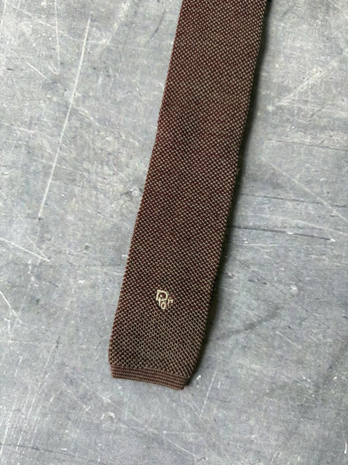 Dior Vintage Christian Dior Neck Tie Size ONE SIZE - 3 Thumbnail