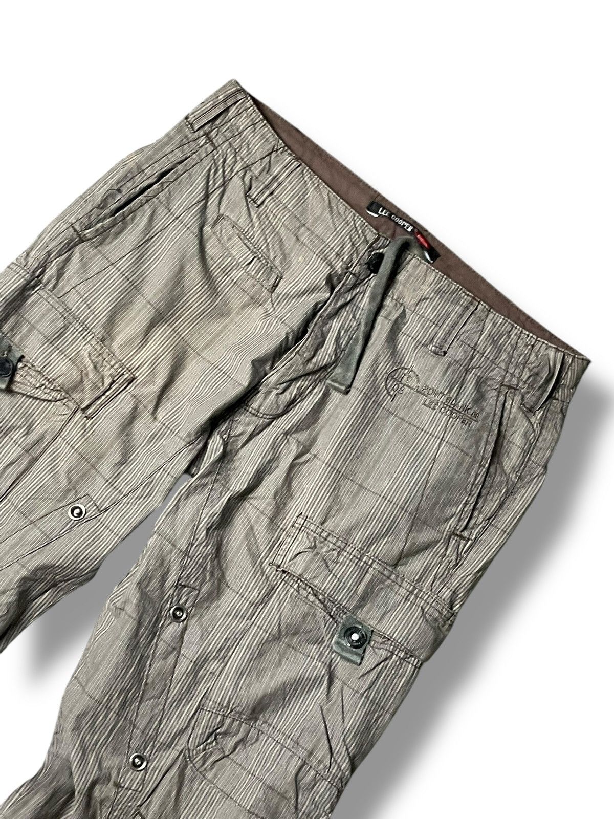 If Six Was Nine × Japanese Brand × Le Grande Bleu (L.G.B.) Vintage LEE COOPER Cargo Pants (91) Size US 33 - 4 Thumbnail