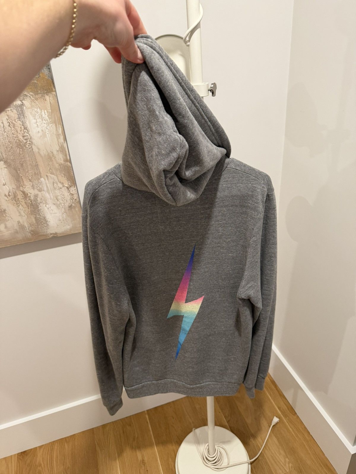 Aviator Nation Lightning Bolt Hoodie - Zip Up - Aviator Nation Size US L / EU 52-54 / 3 - 5 Thumbnail