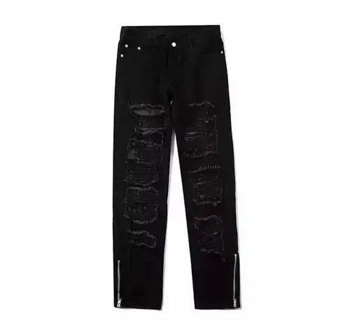 Japanese Brand × Jean Black vintage jeans Size US 32 / EU 48 - 4 Thumbnail