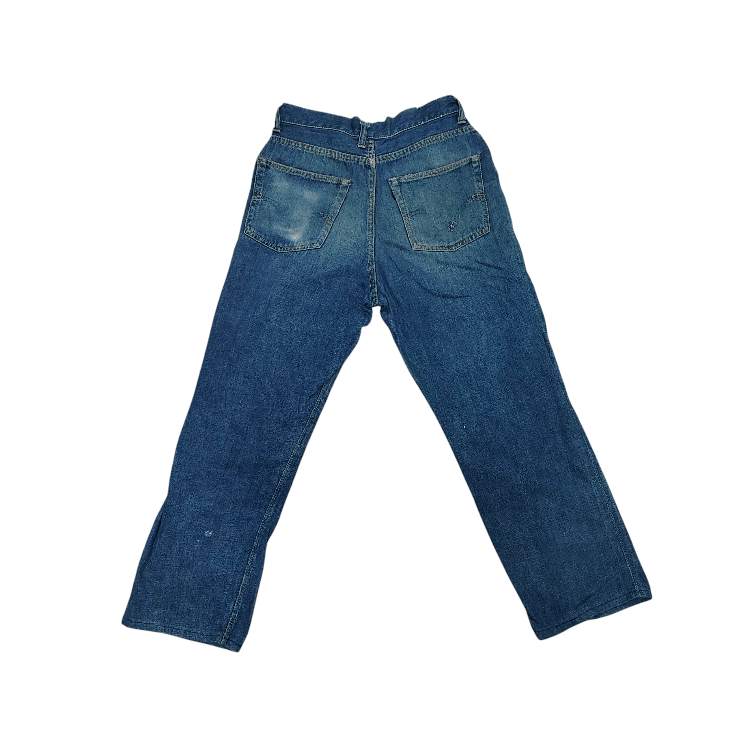 Levi's True Vintage 50s Levi's Big E Hidden Rivets Women Jean Size US 27 - 2 Thumbnail