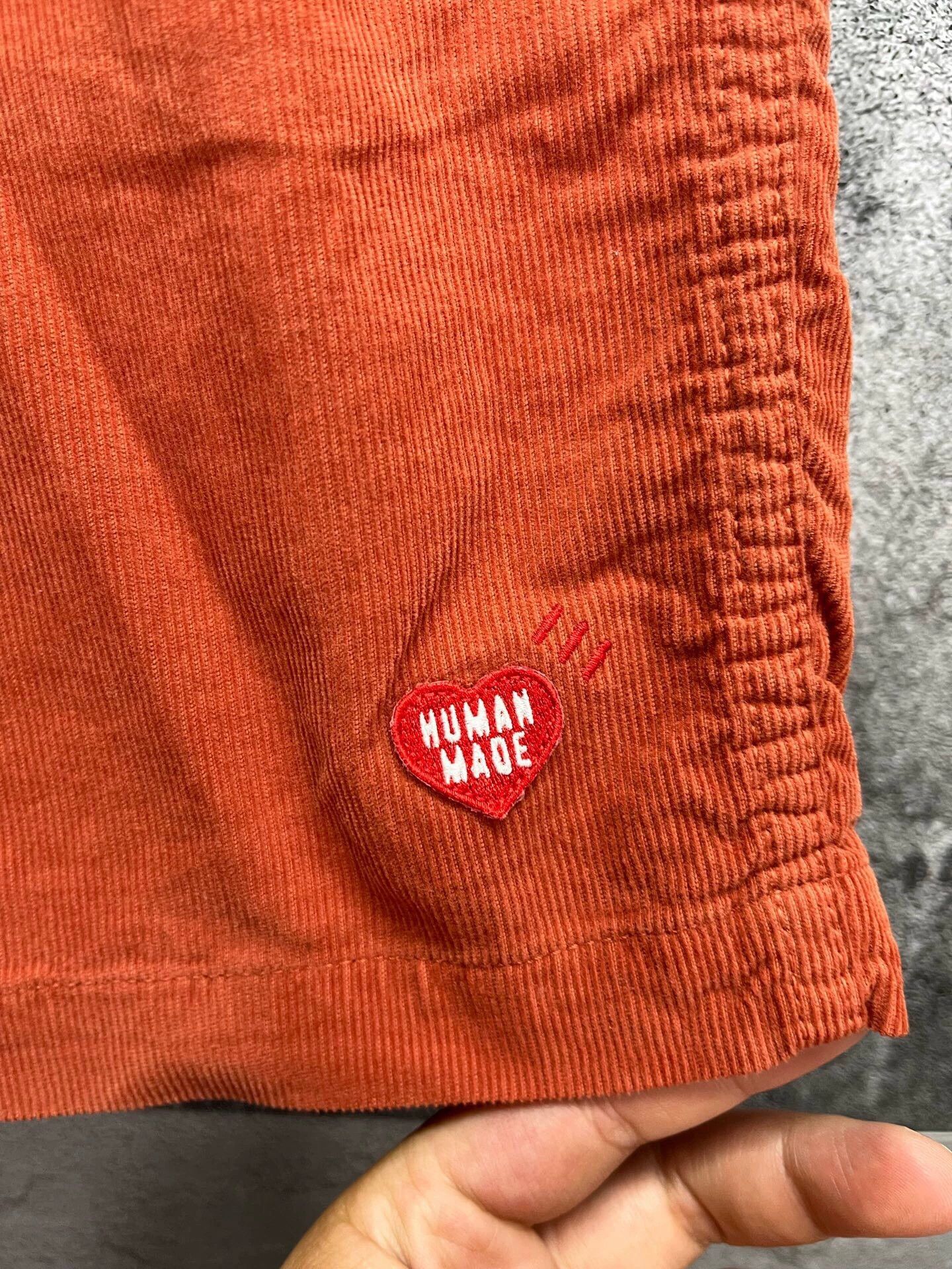 Unknown London Human Made Heart Logo Shorts M (80cm Waist, 45cm Length) Size US 30 / EU 46 - 4 Thumbnail