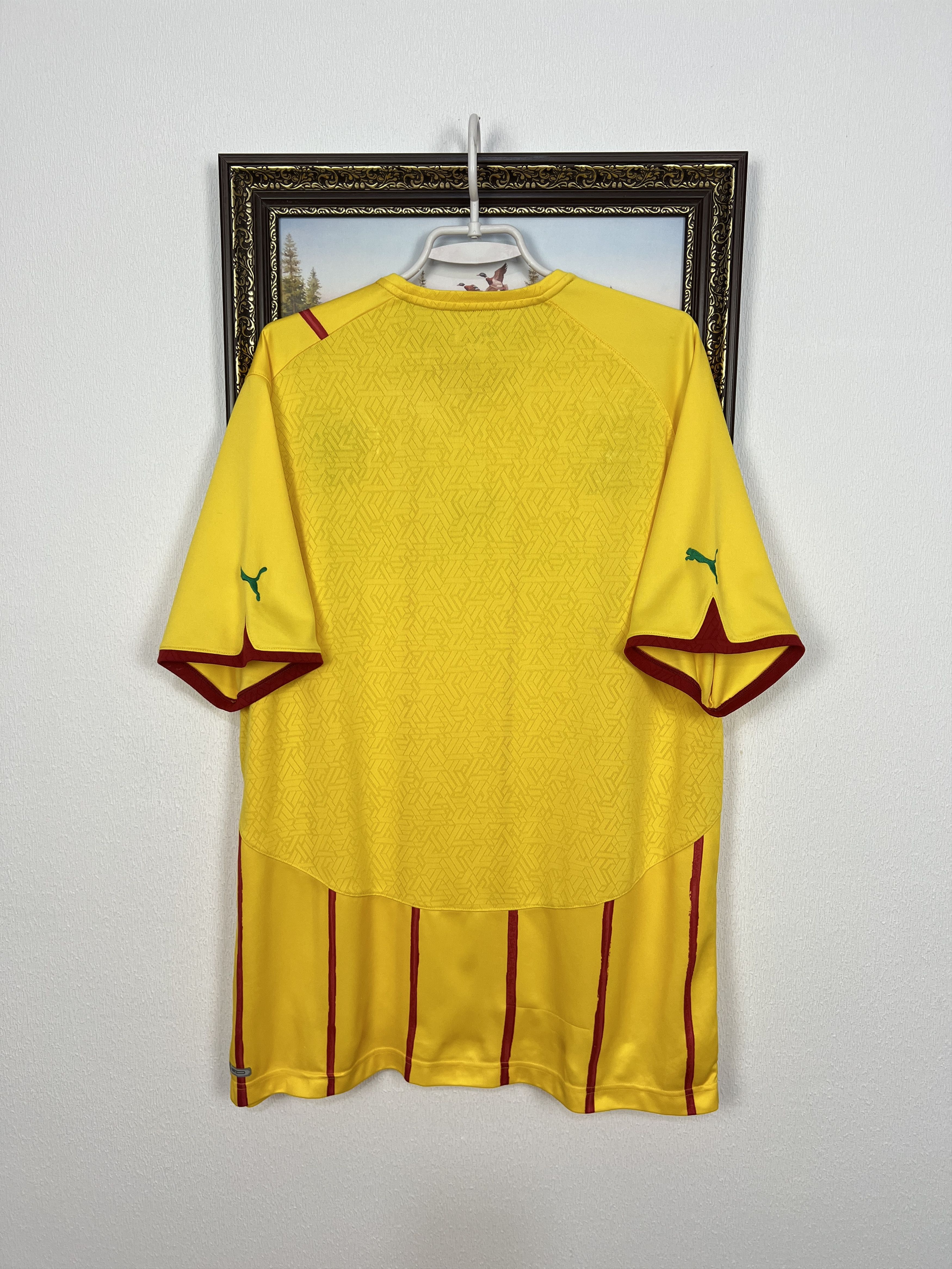 Puma Cameroon Away football shirt 2010 Soccer Puma Jersey Size US XXL / EU 58 / 5 - 12 Thumbnail