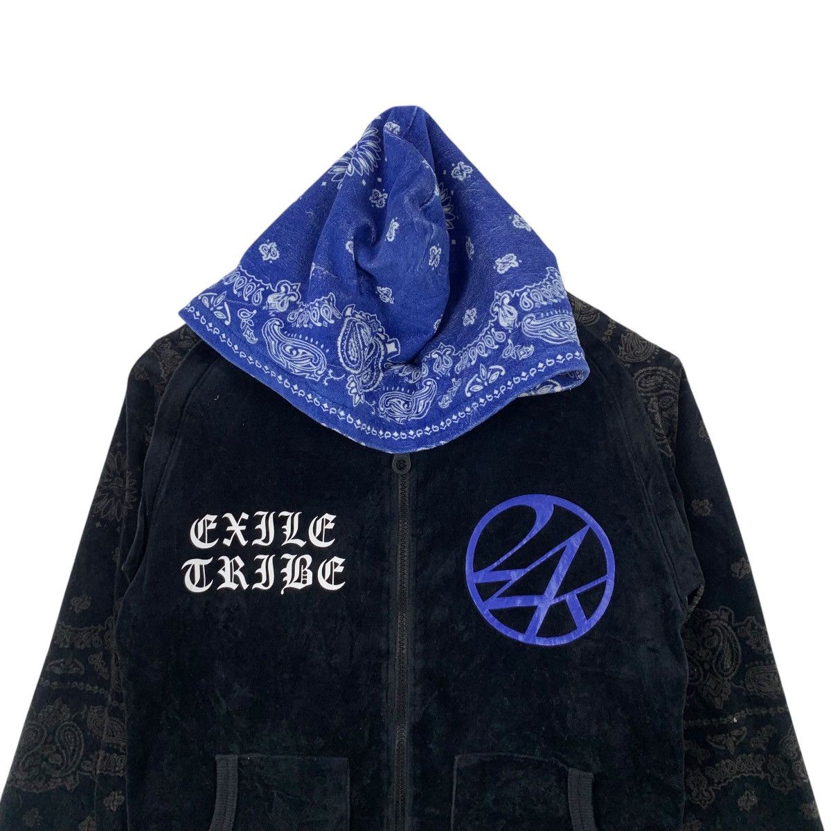 Vintage Vintage 24 KARAT Exile Tribe Japanese Brand Hoodie Sweater Size M / US 6-8 / IT 42-44 - 4 Thumbnail