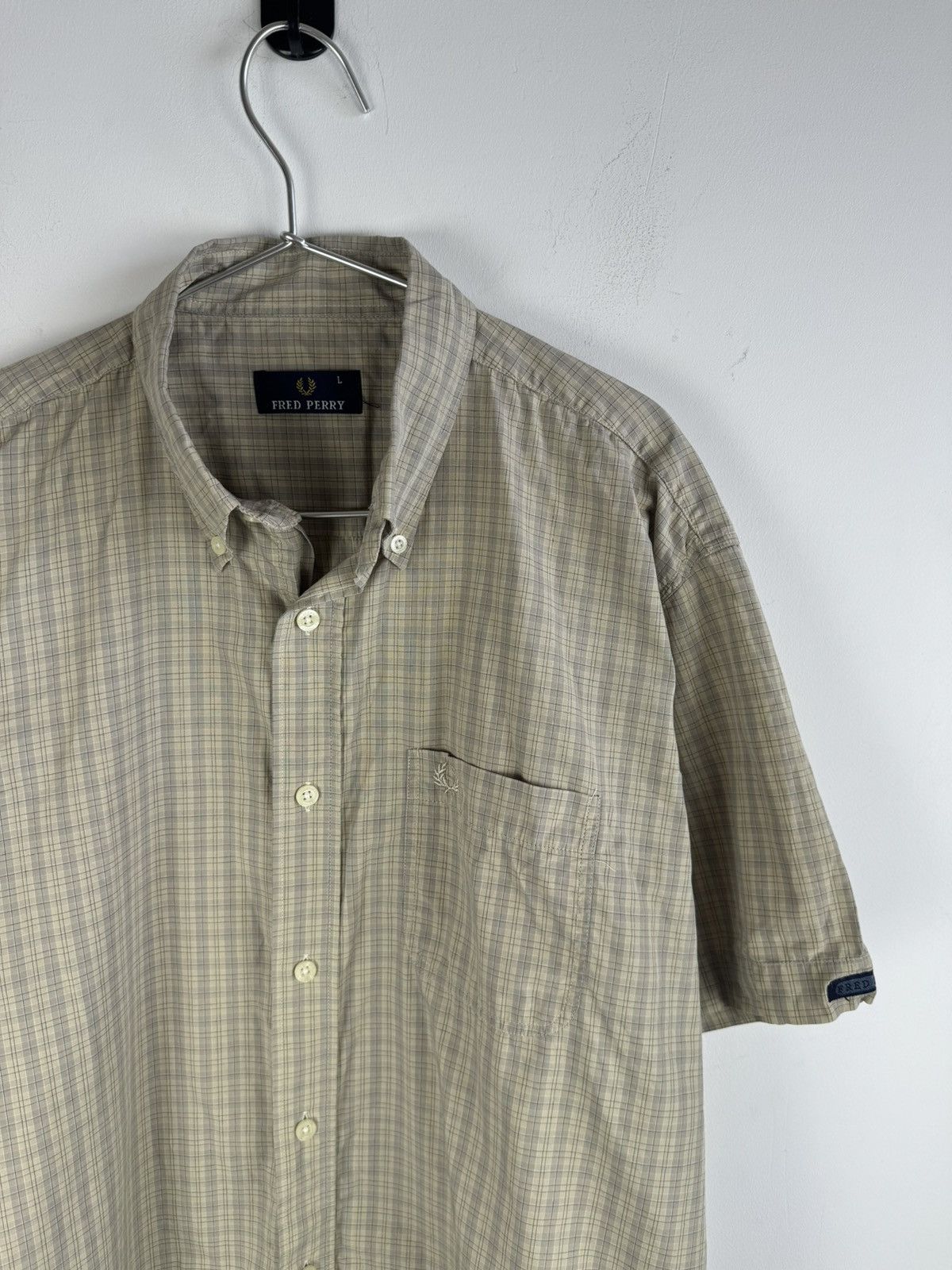 Fred Perry × Vintage Vintage Fred Perry Short Sleeve Shirt Size US L / EU 52-54 / 3 - 1 Thumbnail