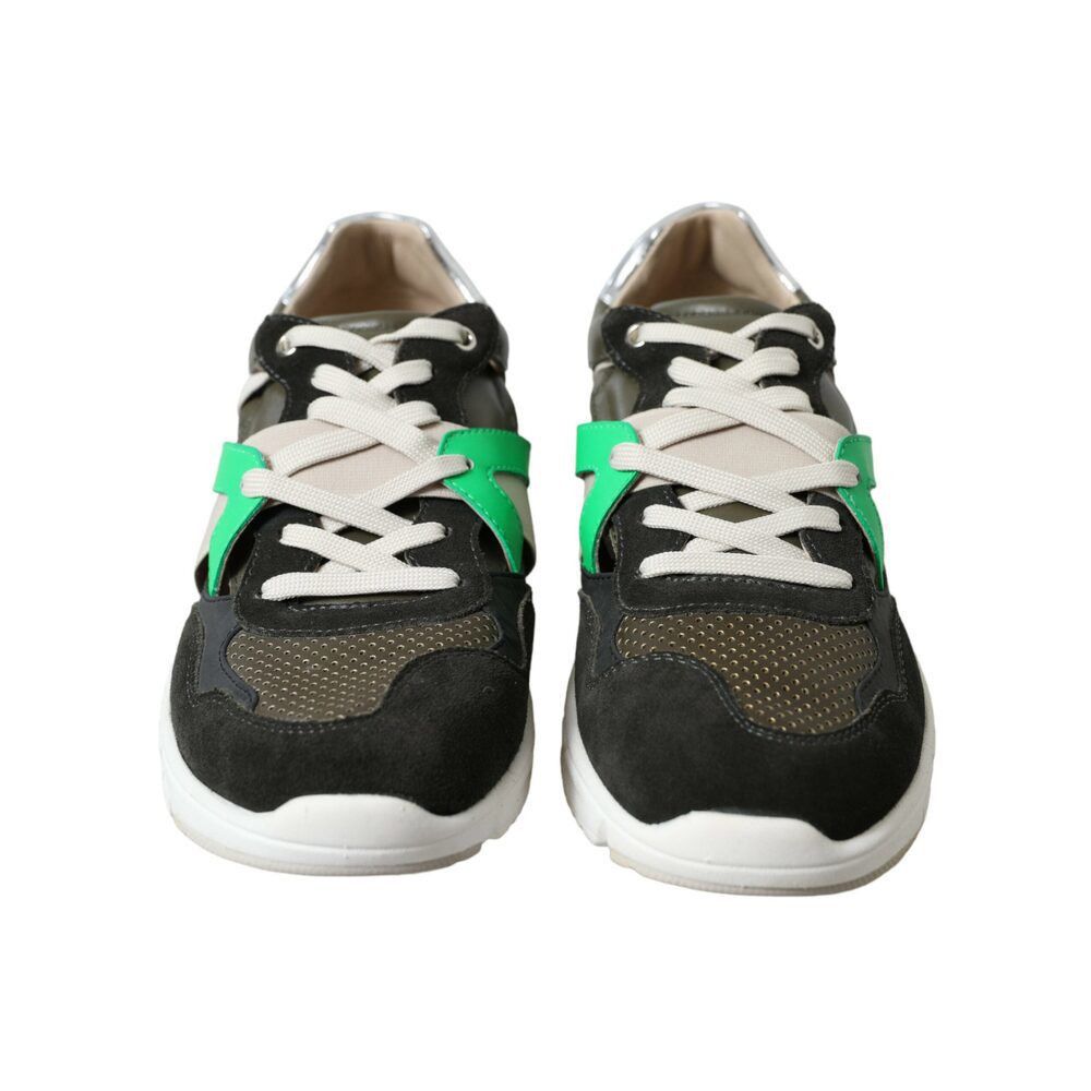 Dolce & Gabbana Dolce & Gabbana Exquisite Multicolor Low-Top Designer Sneake Size US 8 / EU 41 - 2 Thumbnail