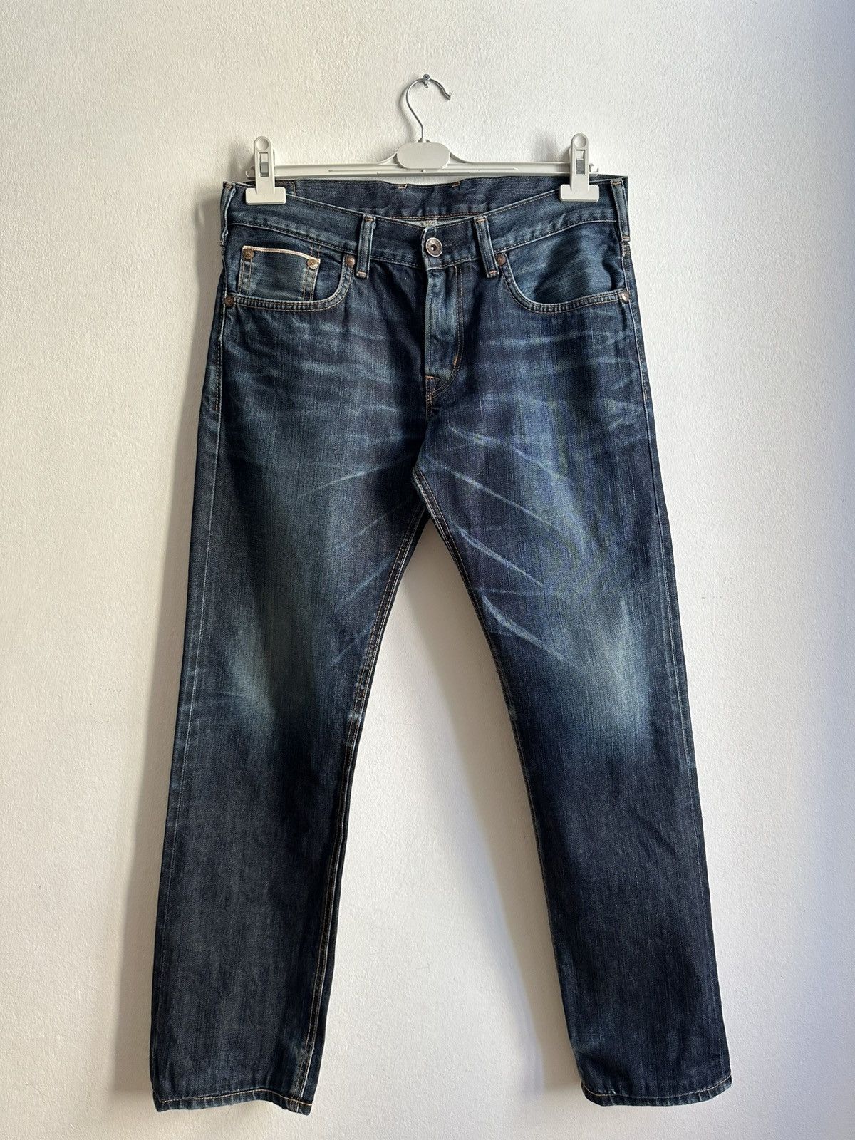 Edwin Edwin SK505 Made in Japan Faded Selvage Denim Pants Size US 32 / EU 48 - 3 Thumbnail