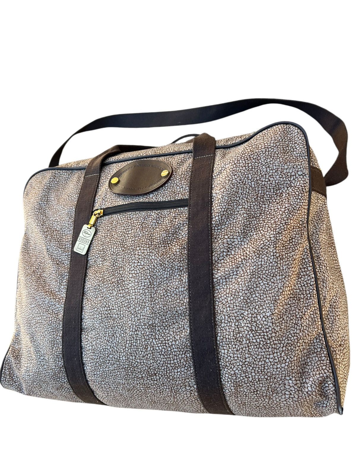 Vintage Vintage Borbonese Redwall 2 Way Travel Bag Size ONE SIZE - 6 Thumbnail