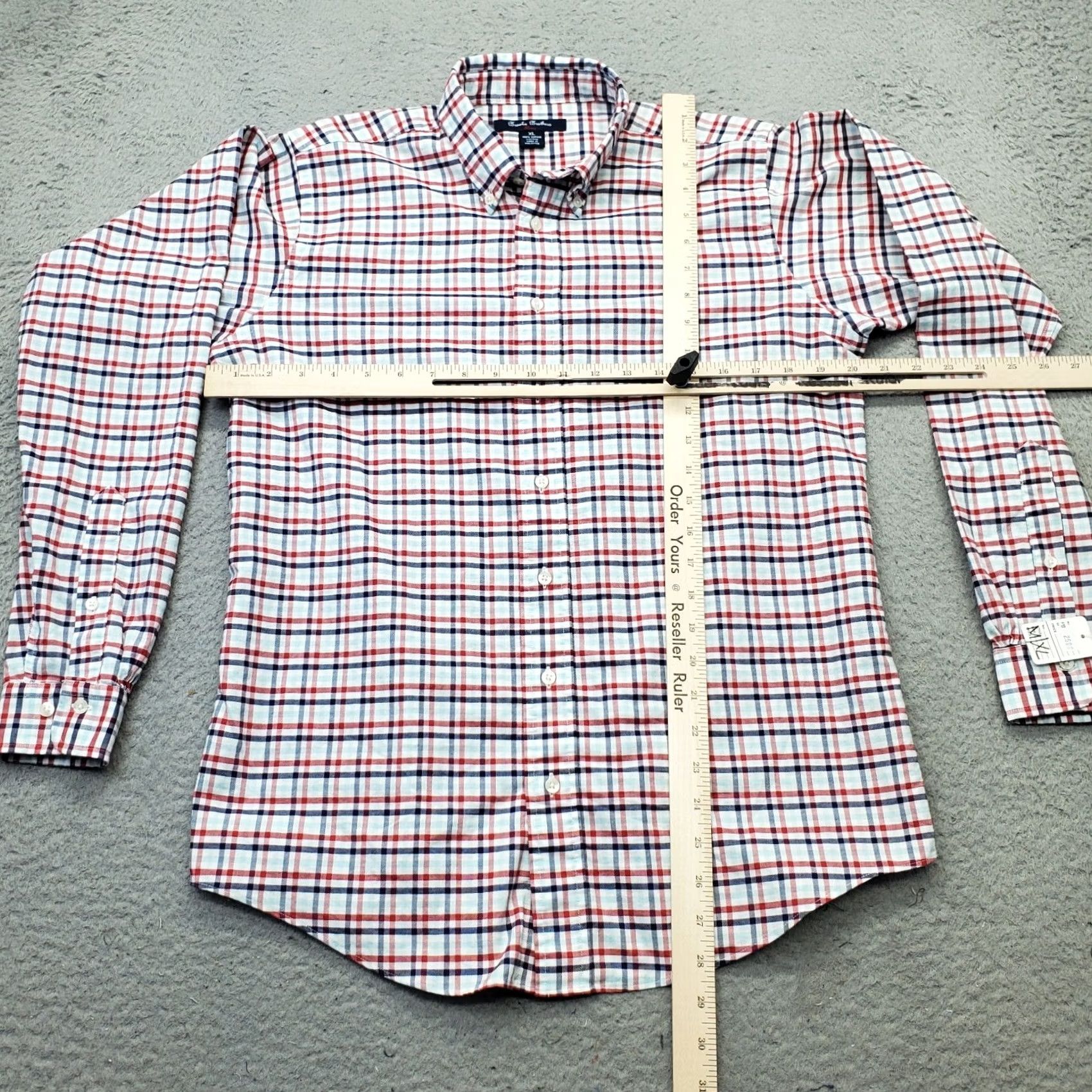 Brooks Brothers Brooks Brothers Mens XL Fleece Shirt Multi Plaid Button-Down Collar Classic Fit Shirt Mens XL Plaid Brooks Brothers Size US XL / EU 56 / 4 - 3 Thumbnail