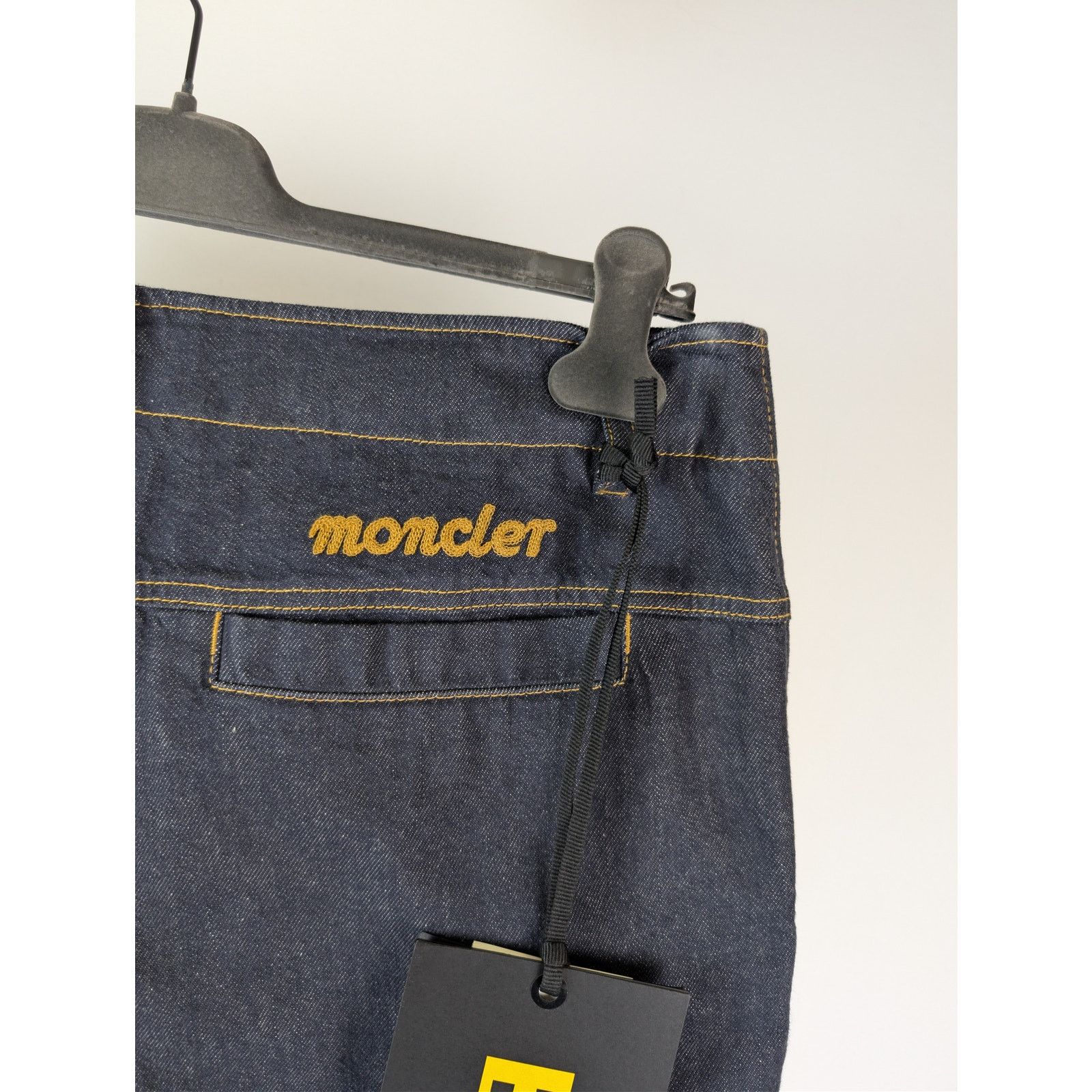 Moncler o1rshd1 Nigo Paneled Denim Pants in Blue Size US 36 / EU 52 - 14 Thumbnail
