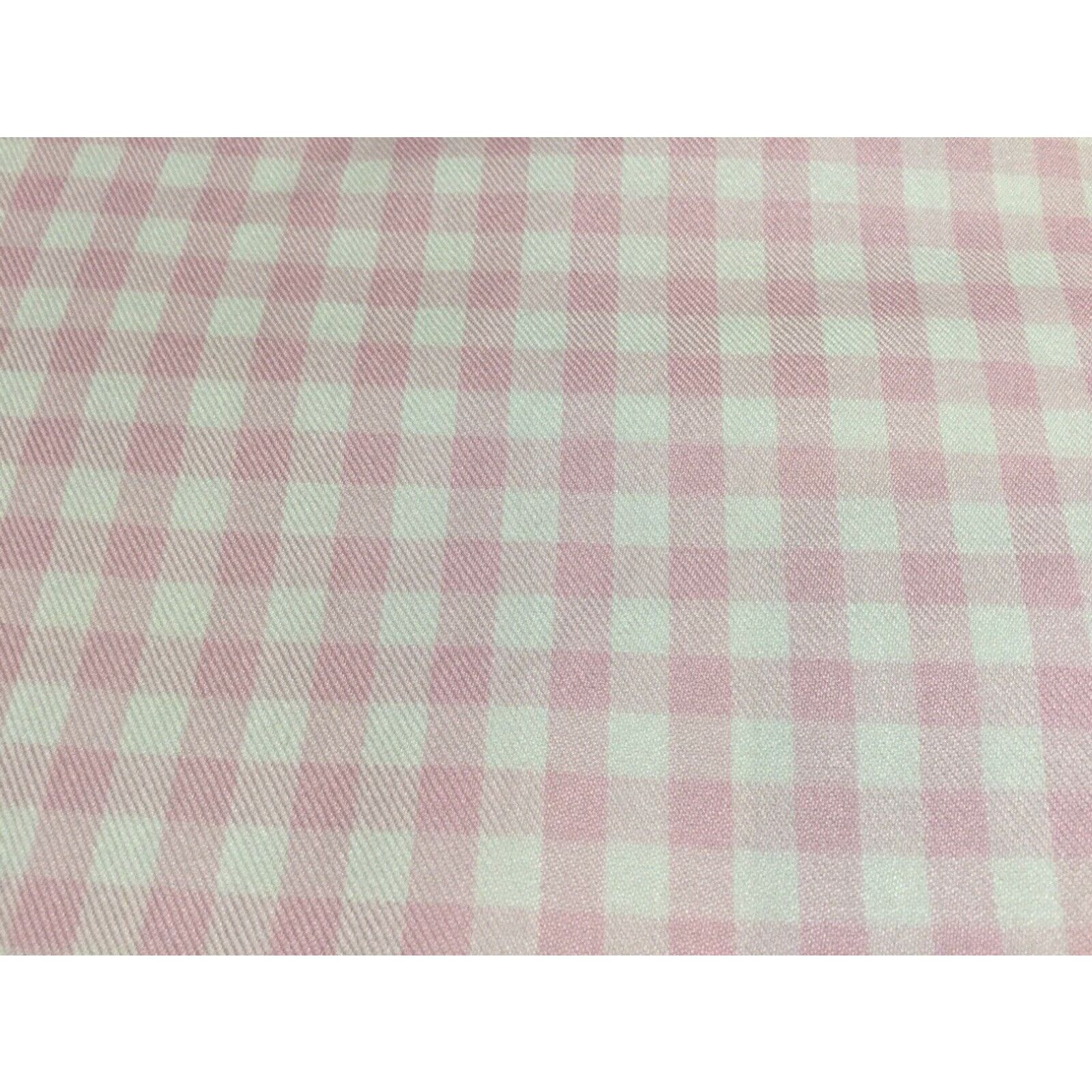 Pinko Mens Pink White Plaid Dress Shirt 16 Long Sleeve Multicolor Regular L Size 42R - 7 Thumbnail