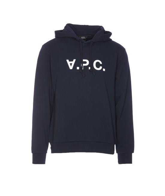 A.P.C. Men Hoodies COHBN M27908 TIQ Blue