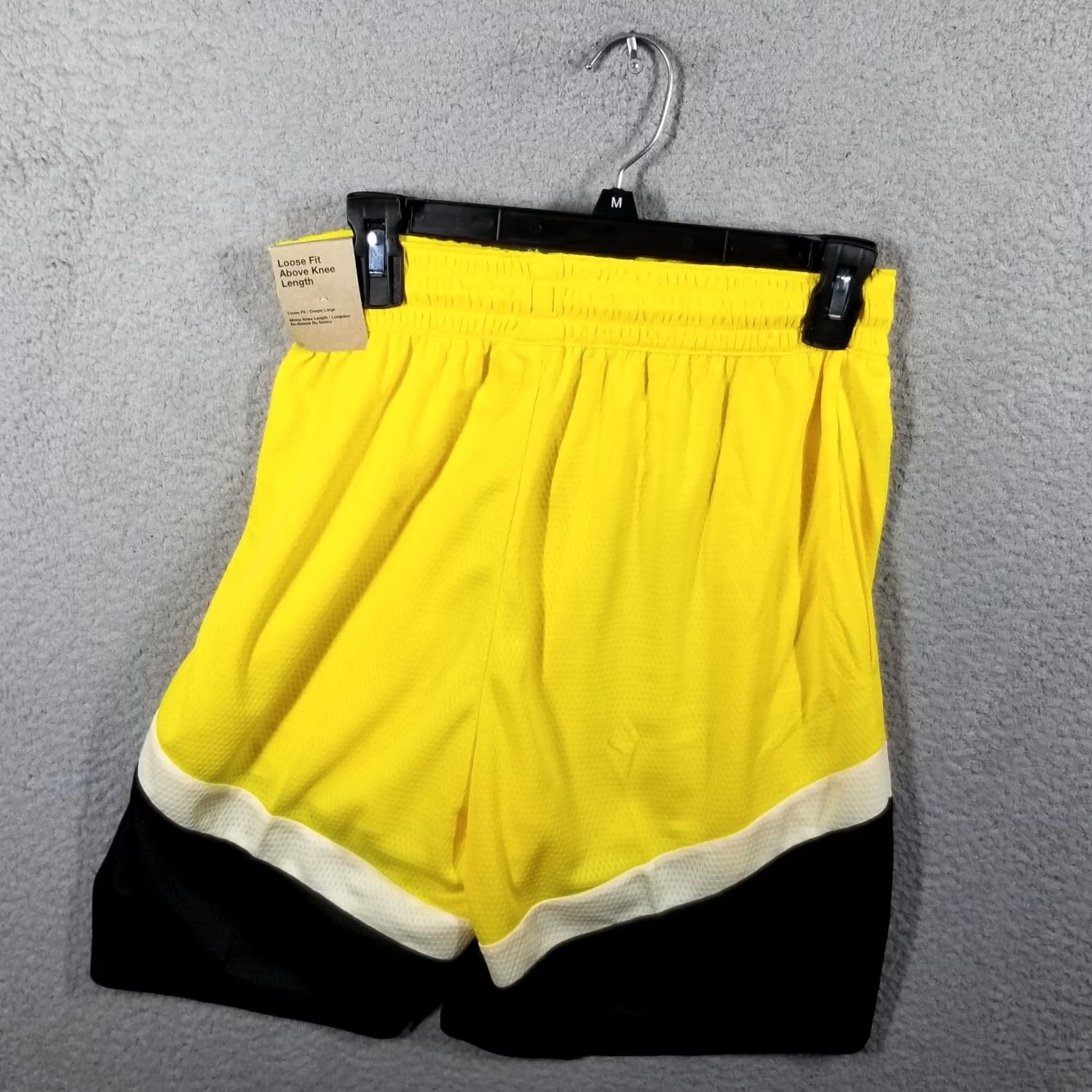 Nike Nike Dri-Fit Icon Shorts Basketball Adult S Black Gold DV9524-718 Loose Fit 8" Size US 29 - 2 Thumbnail