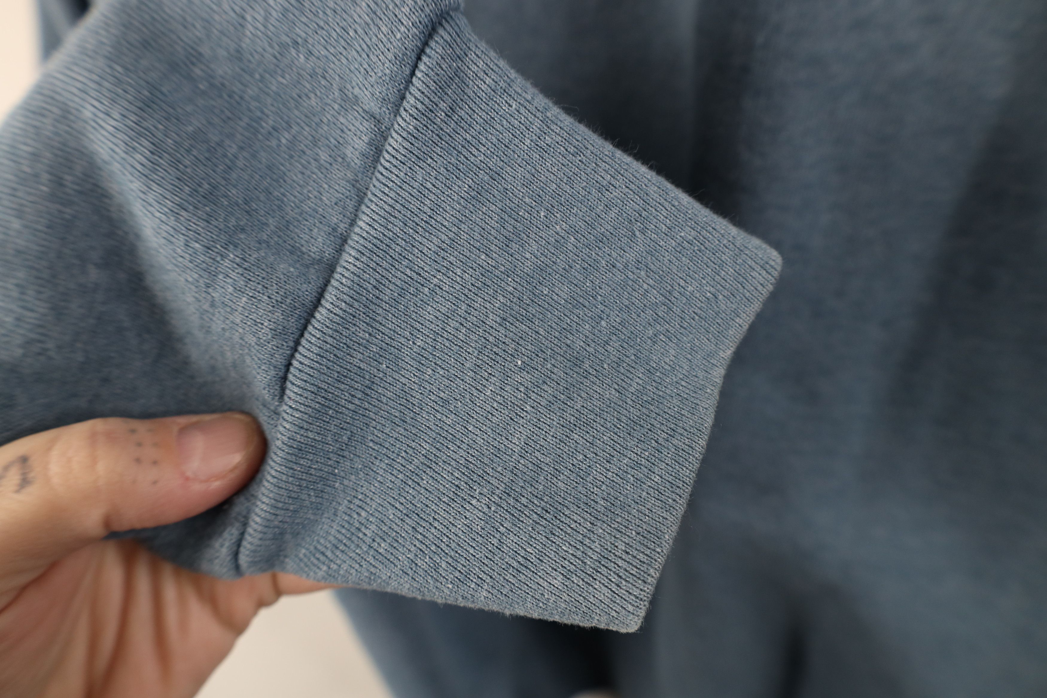 Vintage Vintage 90s Streetwear Heavyweight Crewneck Sweatshirt Blue Size US XL / EU 56 / 4 - 8 Thumbnail