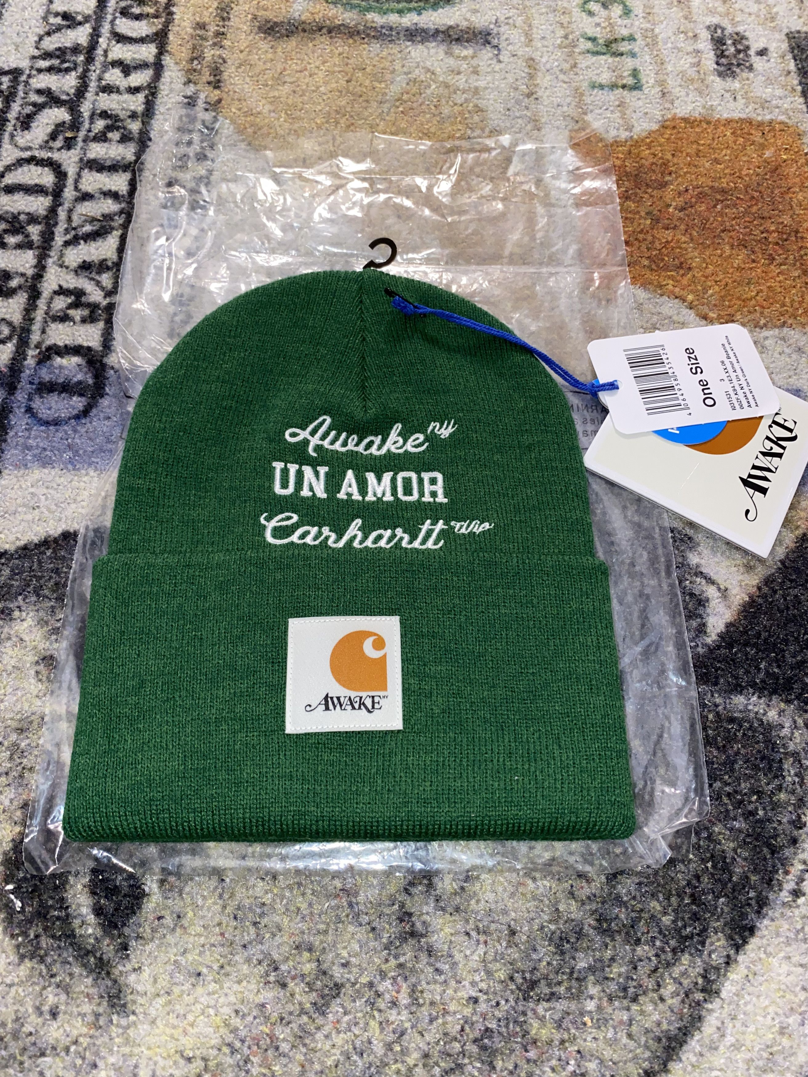 Carhartt Wip Awake NY X Carhartt WIP Un Amor Beanie NY | Grailed