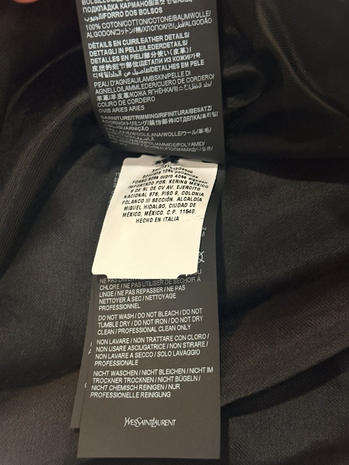 Saint Laurent Paris Saint Laurent Teddy Jacket Size 48 White w/tags Size US M / EU 48-50 / 2 - 5 Thumbnail