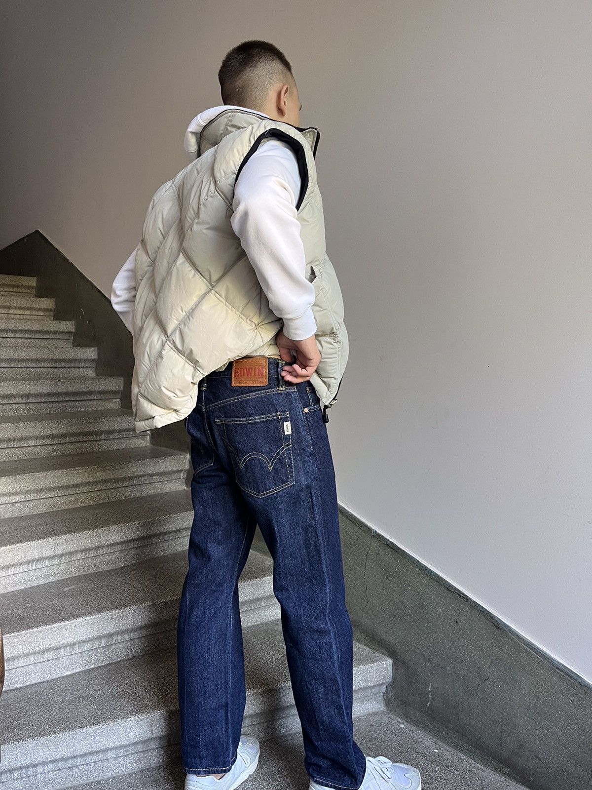 Preowned Edwin Jeans Vintage In Blue ModeSens