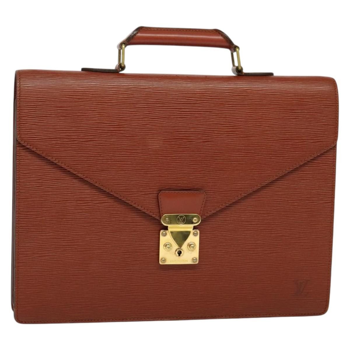 Louis Vuitton LOUIS VUITTON Epi Serviette Conseiller Briefcase Brown Size ONE SIZE - 1 Thumbnail