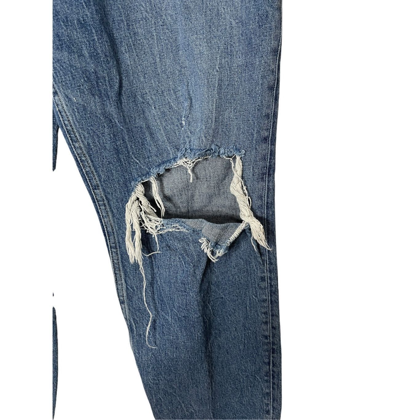 Abercrombie & Fitch Abercrombie & Fitch Curve Love Ultra High Rise 90s Straight Size 36" / US 14 / IT 50 - 5 Thumbnail