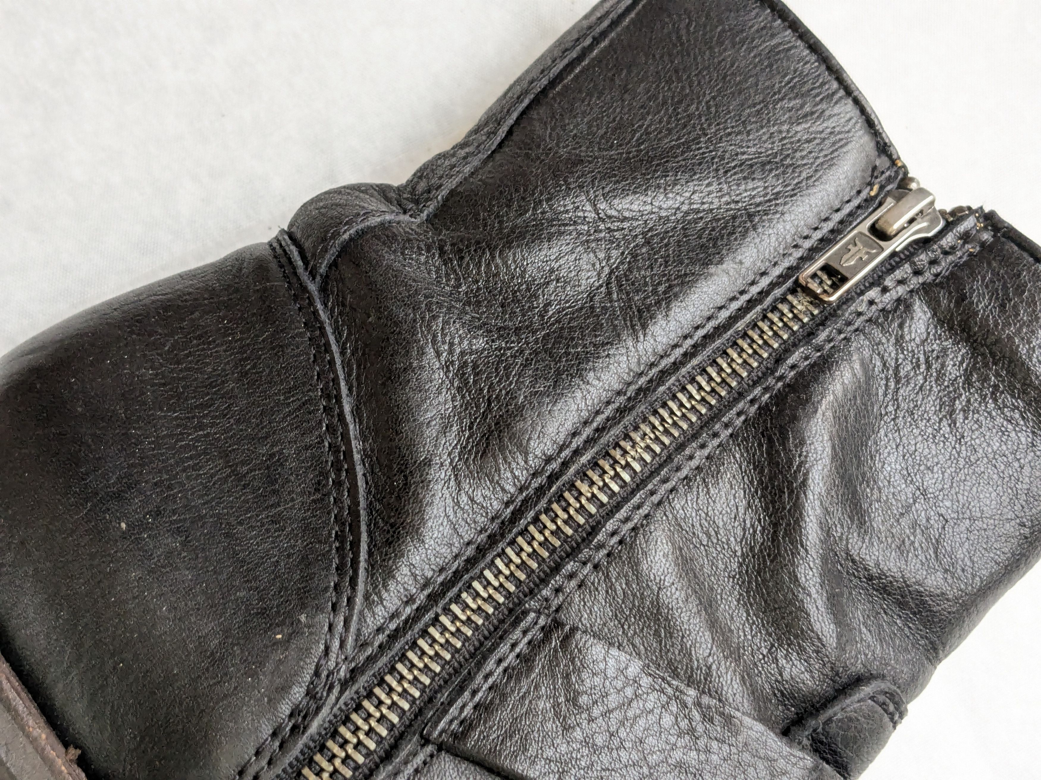 Frye Frye Engineer Boots Black Leather 8.5 Motorcycle Biker Size US 8.5 / EU 41-42 - 15 Thumbnail
