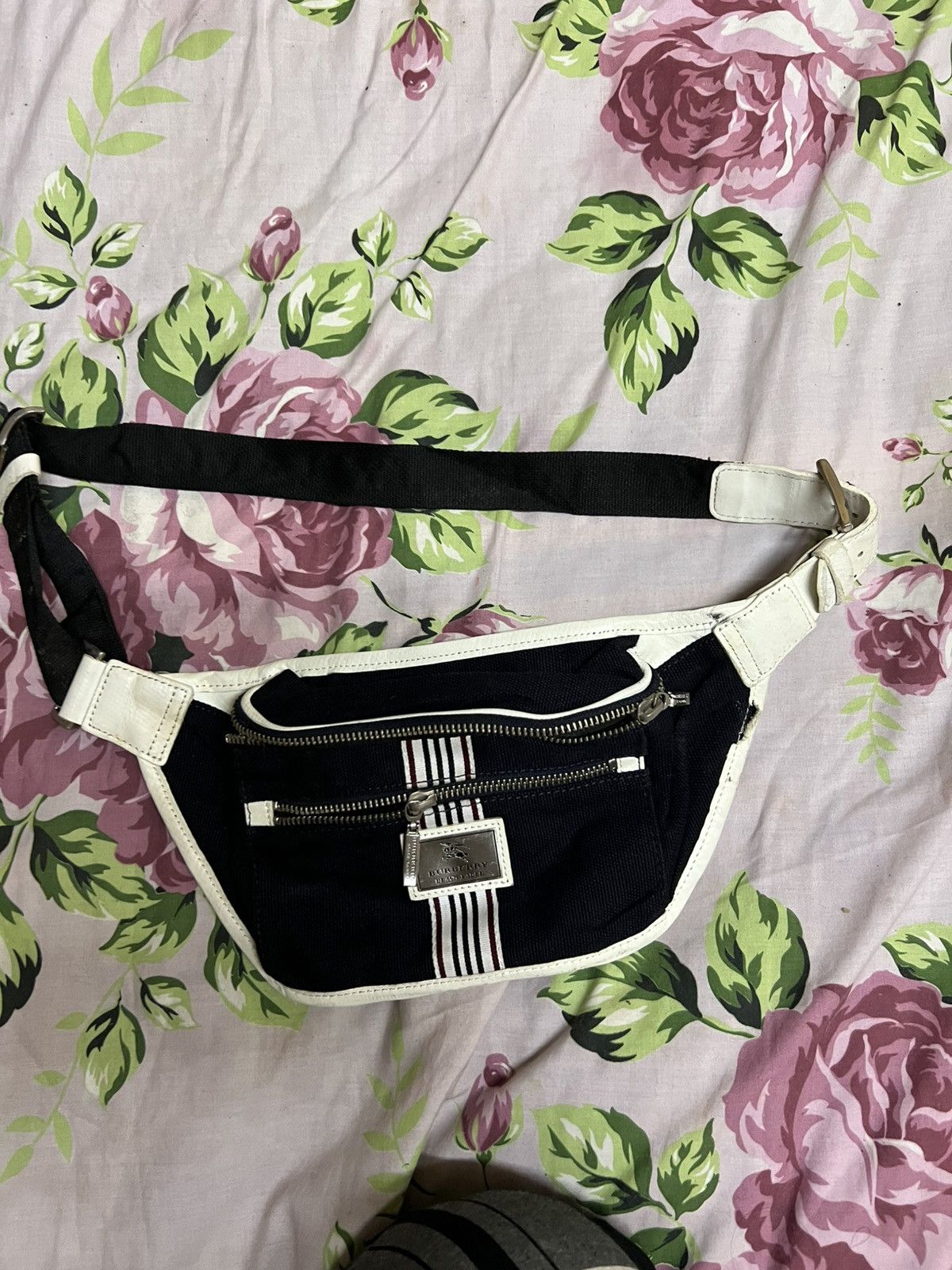 Burberry × Burberry Prorsum × Vintage Rare Burberry Black Label Waist Bag Size ONE SIZE - 9 Thumbnail