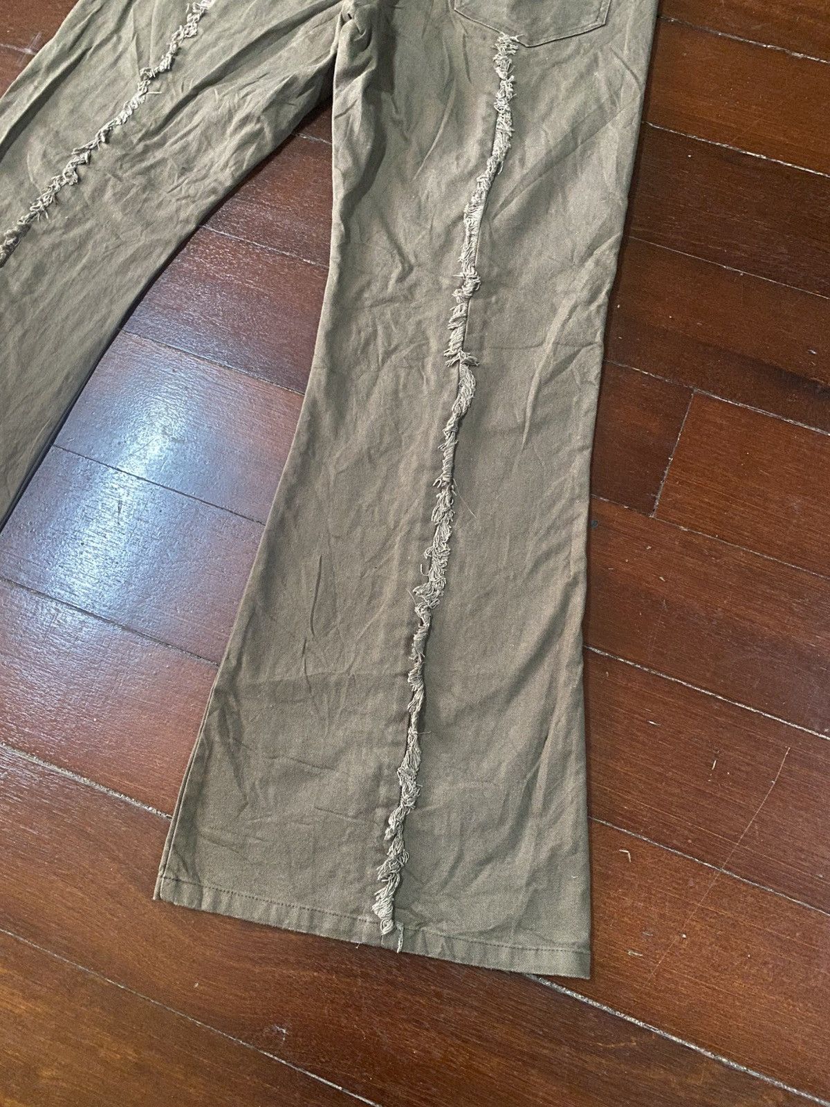 If Six Was Nine Flare Pants orange juice Bondage Cargo Pant Bootcut Size US 33 - 11 Thumbnail
