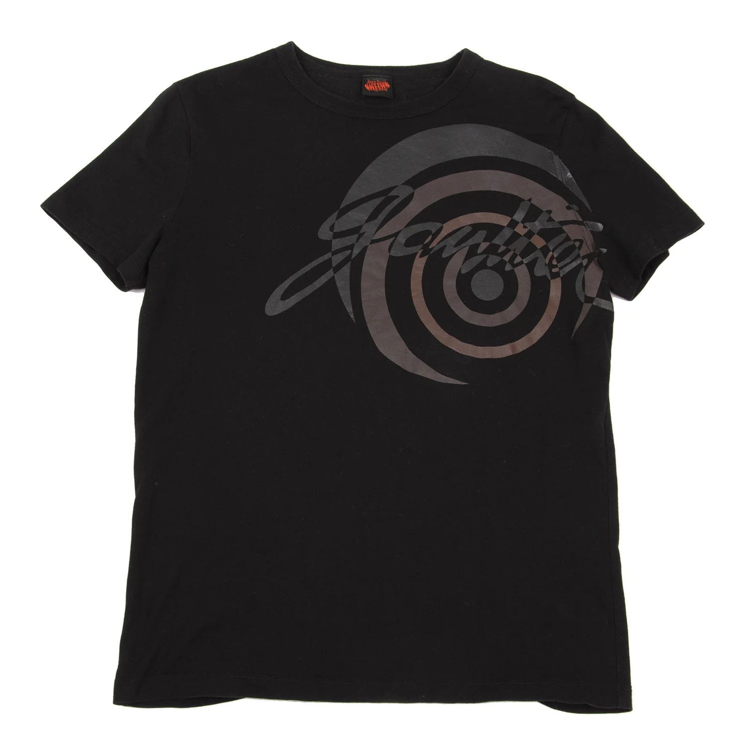 Jean Paul Gaultier Target Print T-Shirt in Black Size 48 Size US M / EU 48-50 / 2 - 1 Thumbnail