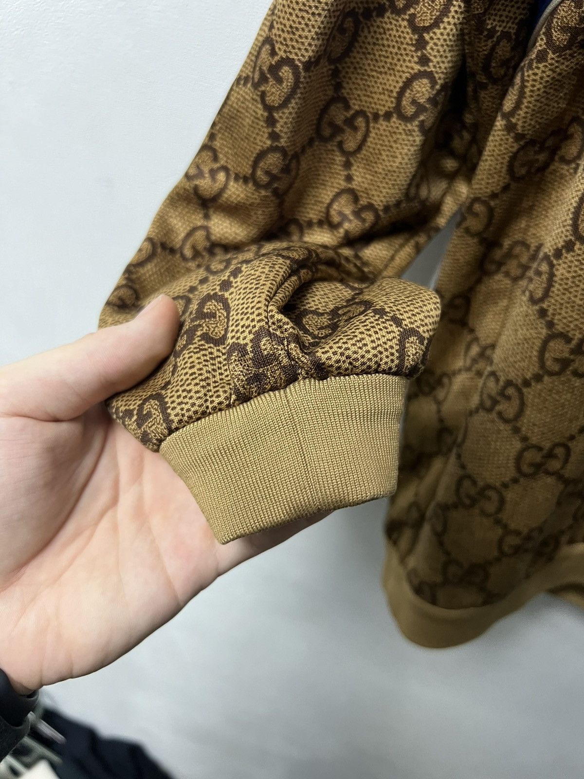 Gucci Gucci GG Monogram Cotton Full Zip Jacket Size US L / EU 52-54 / 3 - 15 Thumbnail