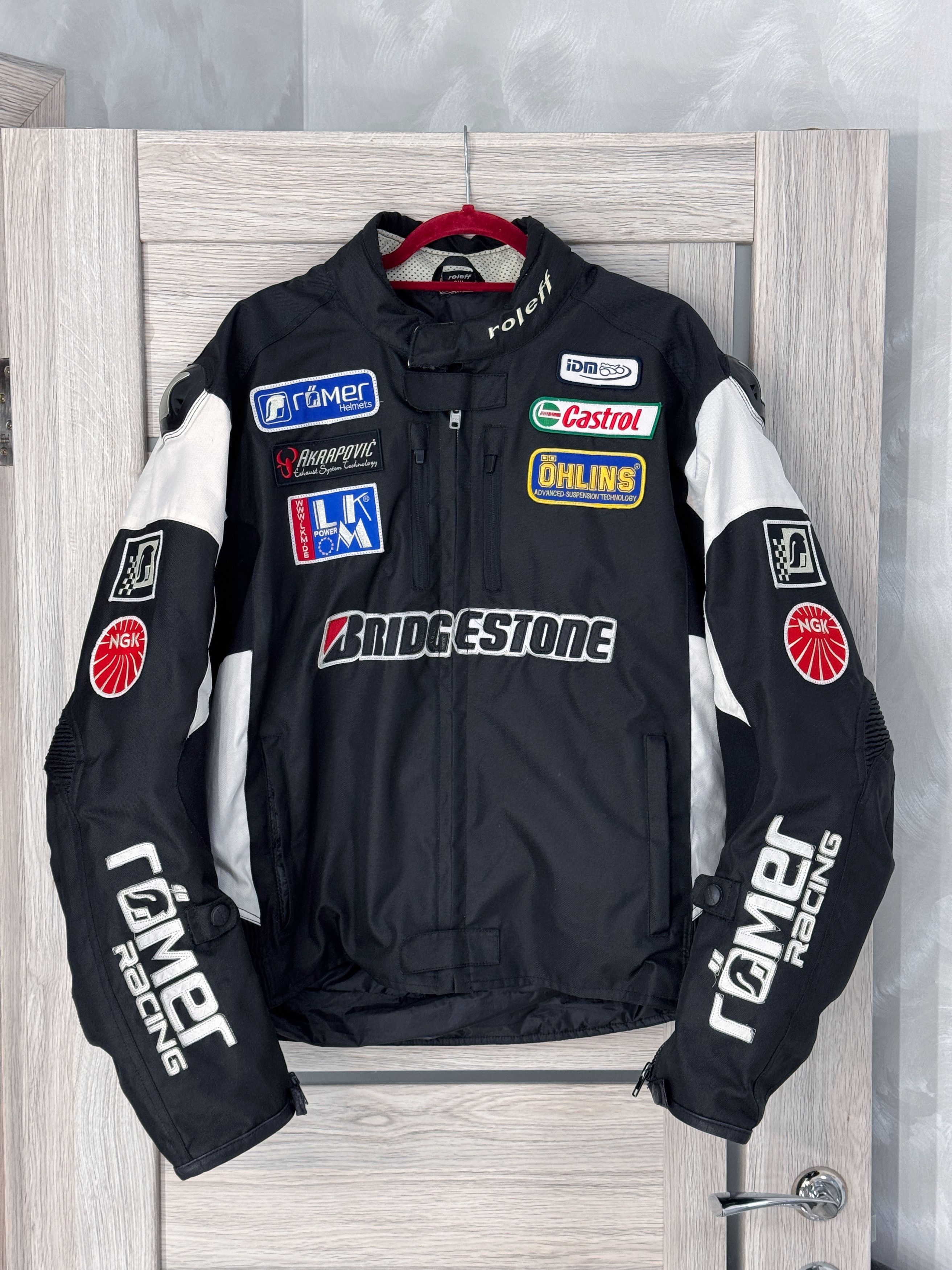 Other Roleff Moto Racing Jacket Bridgestone Castrol Romer Helmets Size US XXL / EU 58 / 5 - 2 Thumbnail
