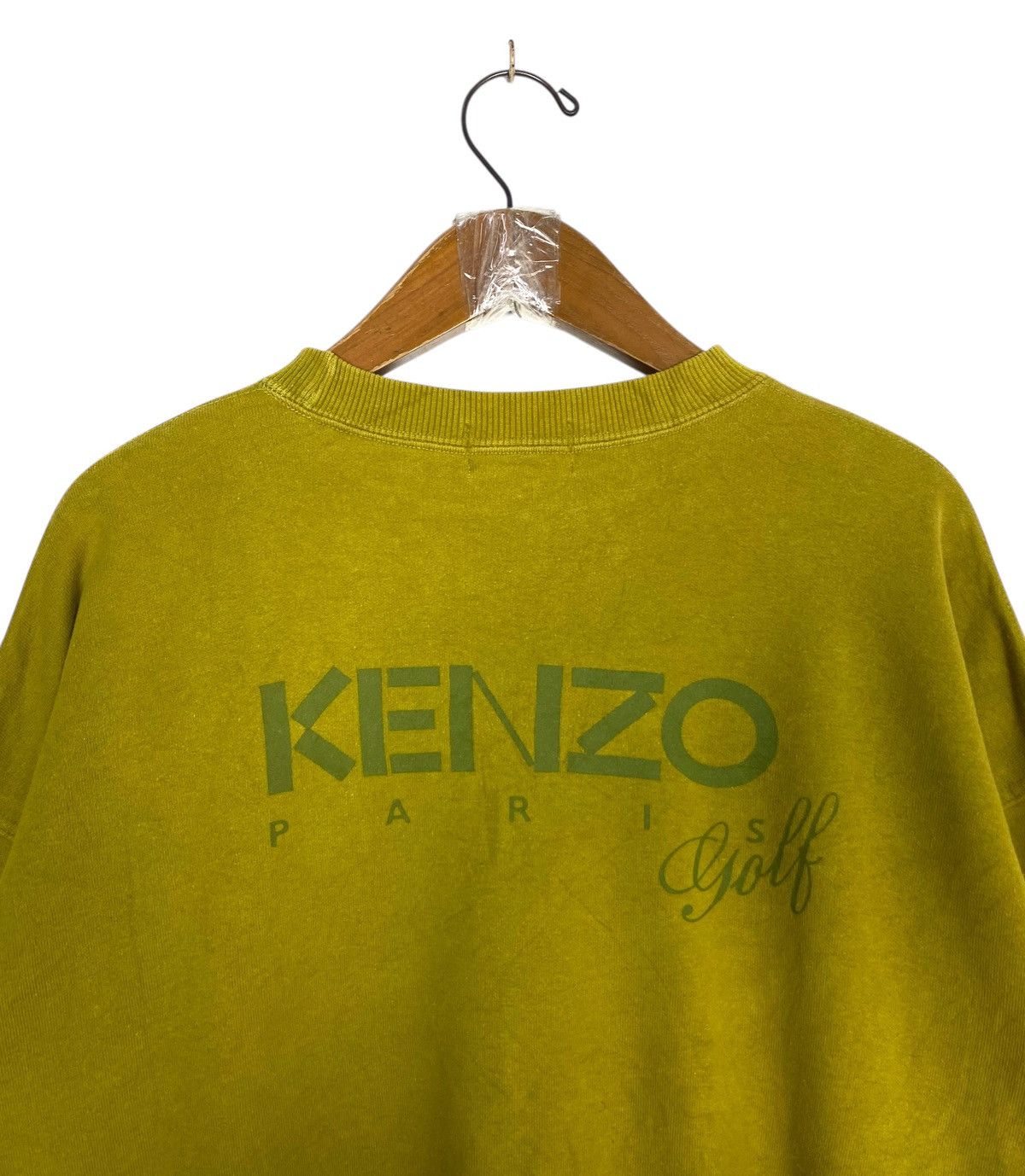 Kenzo Rare‼️ Kenzo Paris Golf Sweatshirt Spellout Size US M / EU 48-50 / 2 - 2 Thumbnail