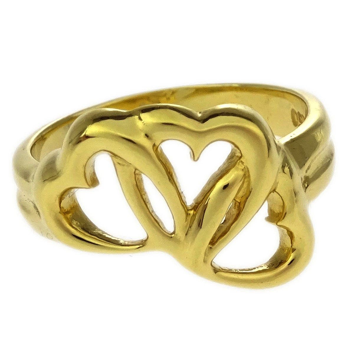 Tiffany & Co. Tiffany & Co. Triple heart ring Gold 750 Size ONE SIZE - 1 Thumbnail