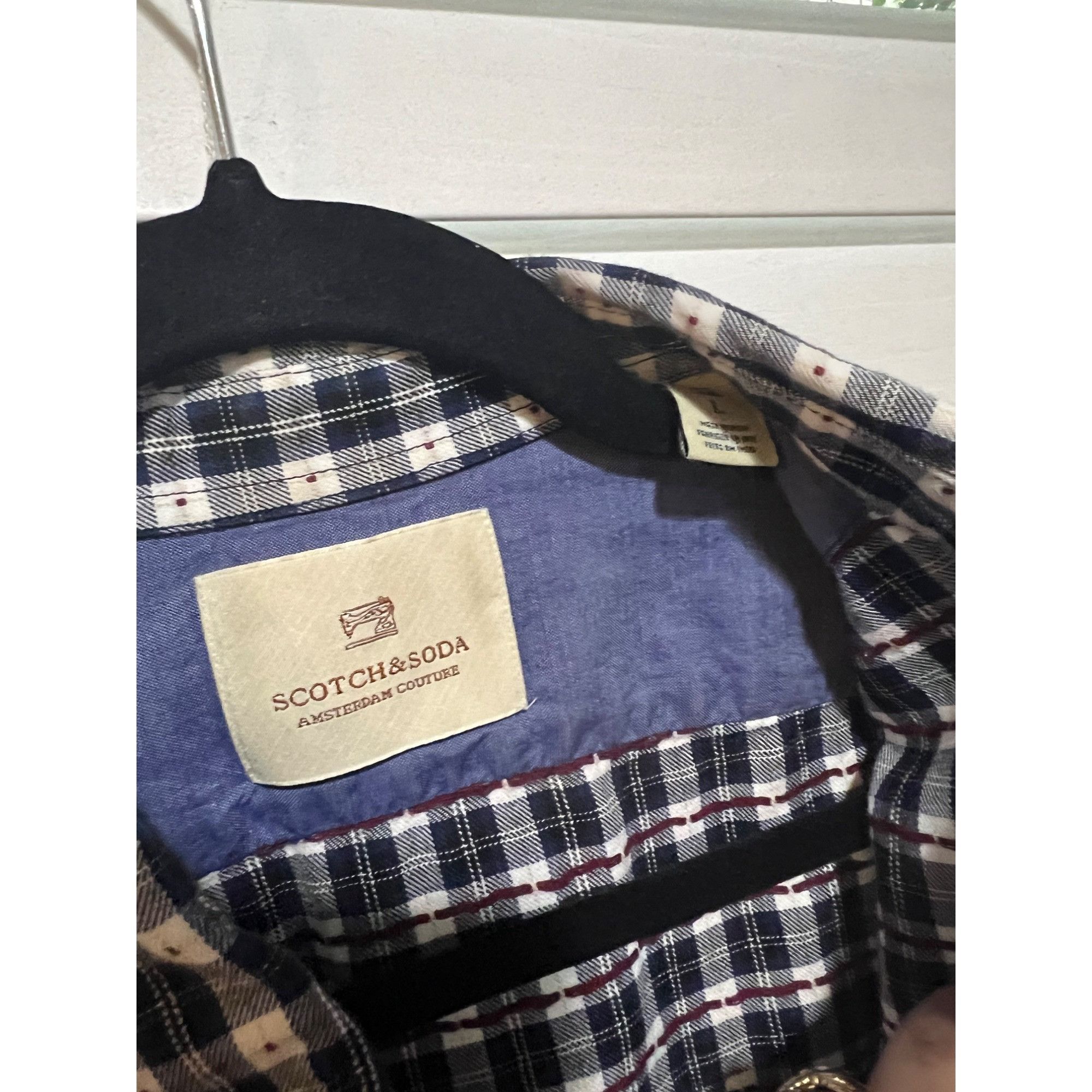 Scotch & Soda Scotch & Soda Button Up Shirt - Size L Size US L / EU 52-54 / 3 - 3 Thumbnail