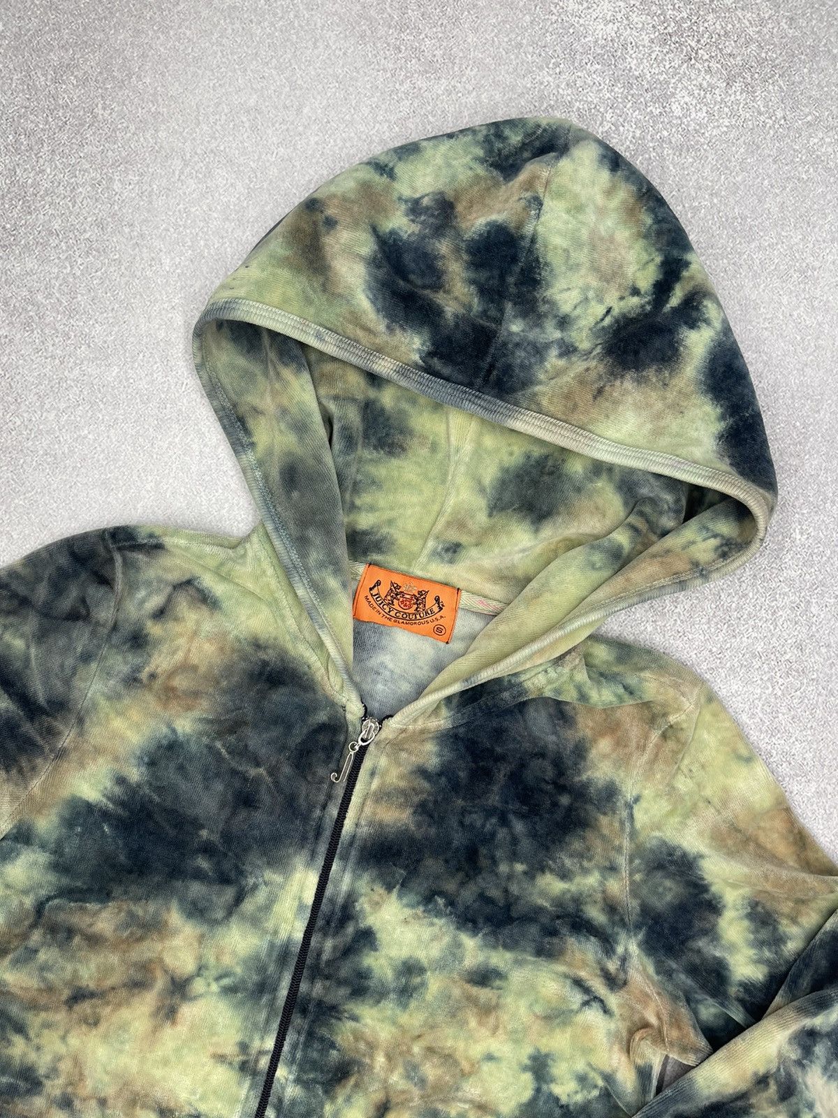 Juicy Couture Women Juicy Couture Glamour Velour Zip Hoodie USA Thai Dai Size S / US 4 / IT 40 - 4 Thumbnail