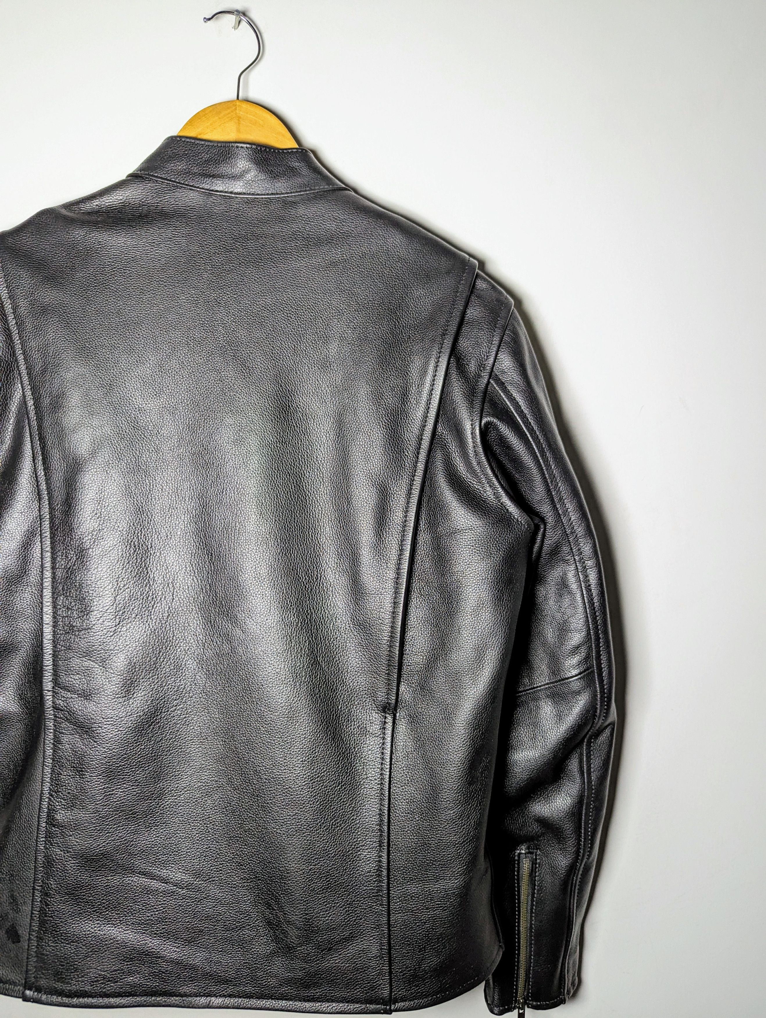 Vintage 🔥💥 Harley Davidson LEATHER JACKET RARE STREETWEAR Size US M / EU 48-50 / 2 - 11 Thumbnail