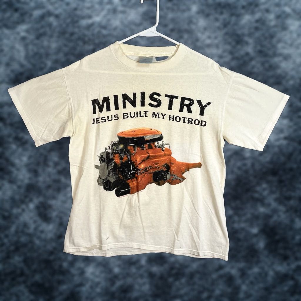 トップス 1991 90s ministry jesus built my hotrod Ministry – Jesus Built My Hotrod – Vinyl (12