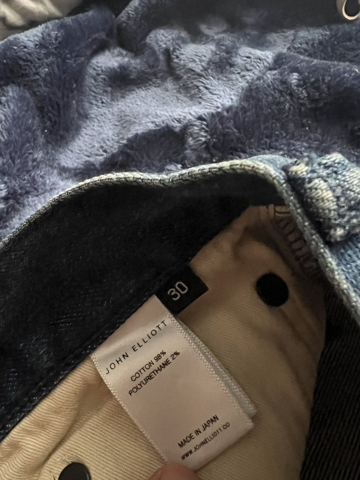 John Elliott John Elliott The Cast 2 Slim-Fit Distressed Jeans Size US 30 / EU 46 - 6 Thumbnail