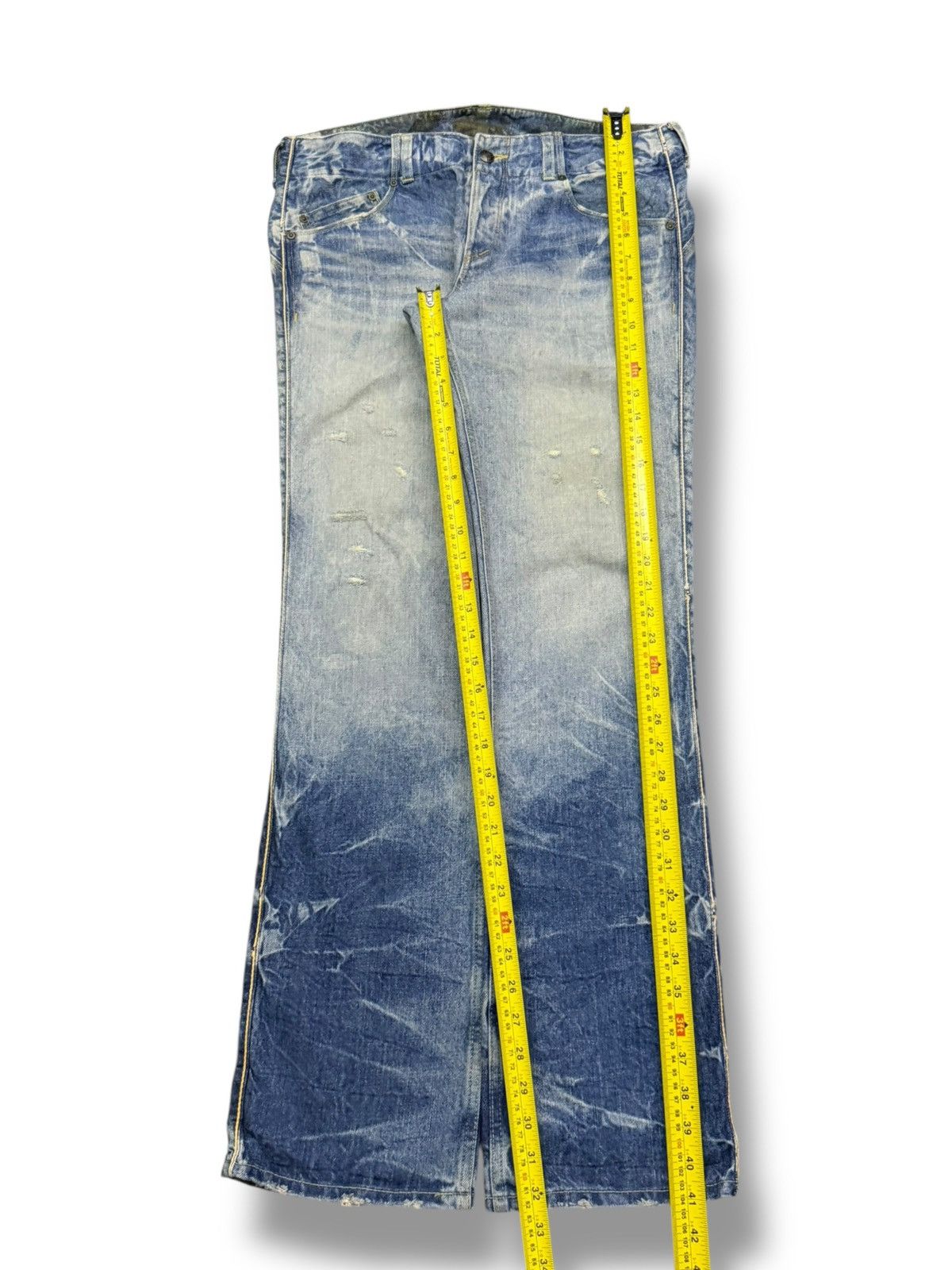 Hysteric Glamour Vintage Sputnik Japan Distressed Archive Y2K Japanese Denim Size US 34 / EU 50 - 13 Thumbnail