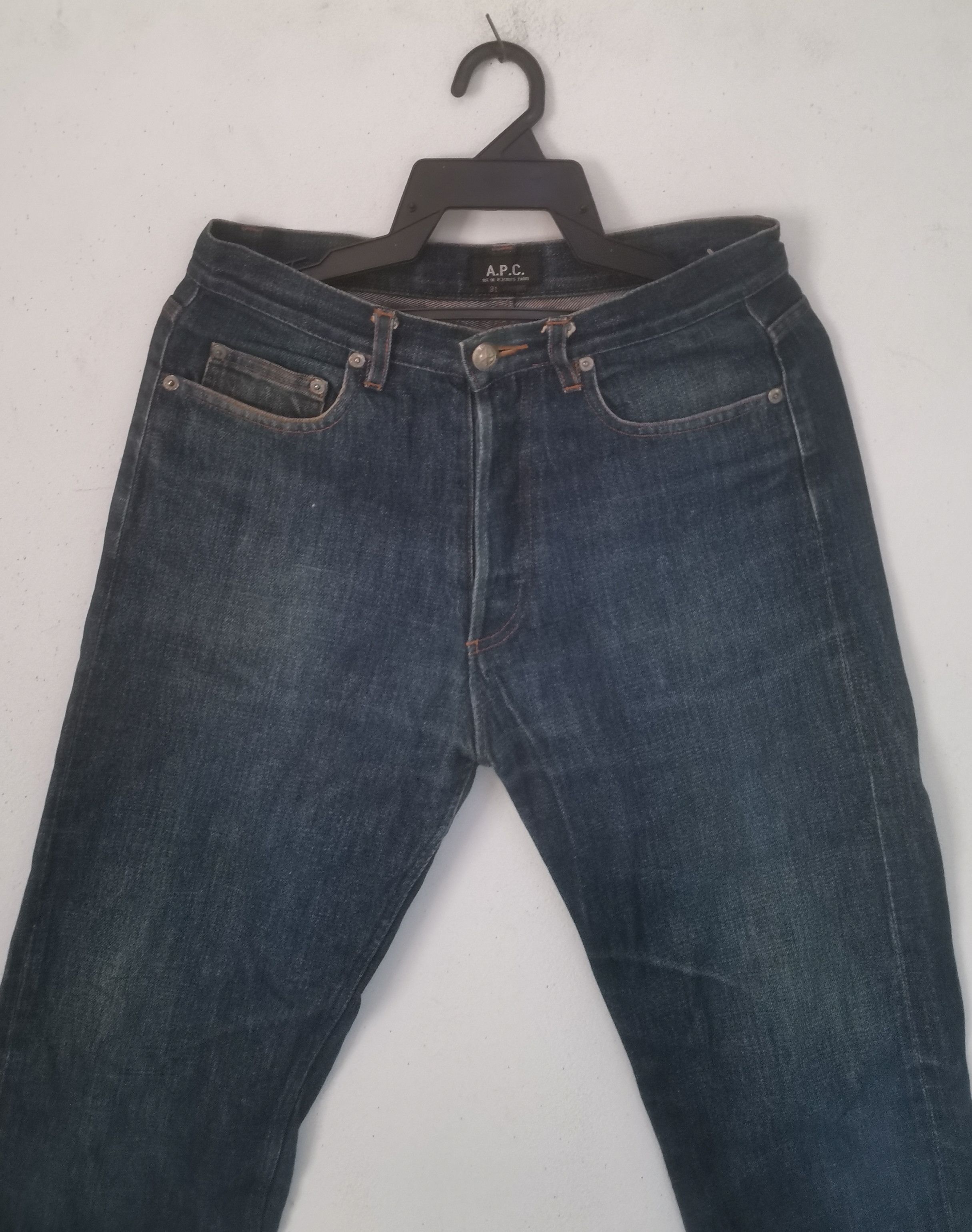 A.P.C. Rare A.P.C denim pants nice design Size US 31 - 2 Thumbnail