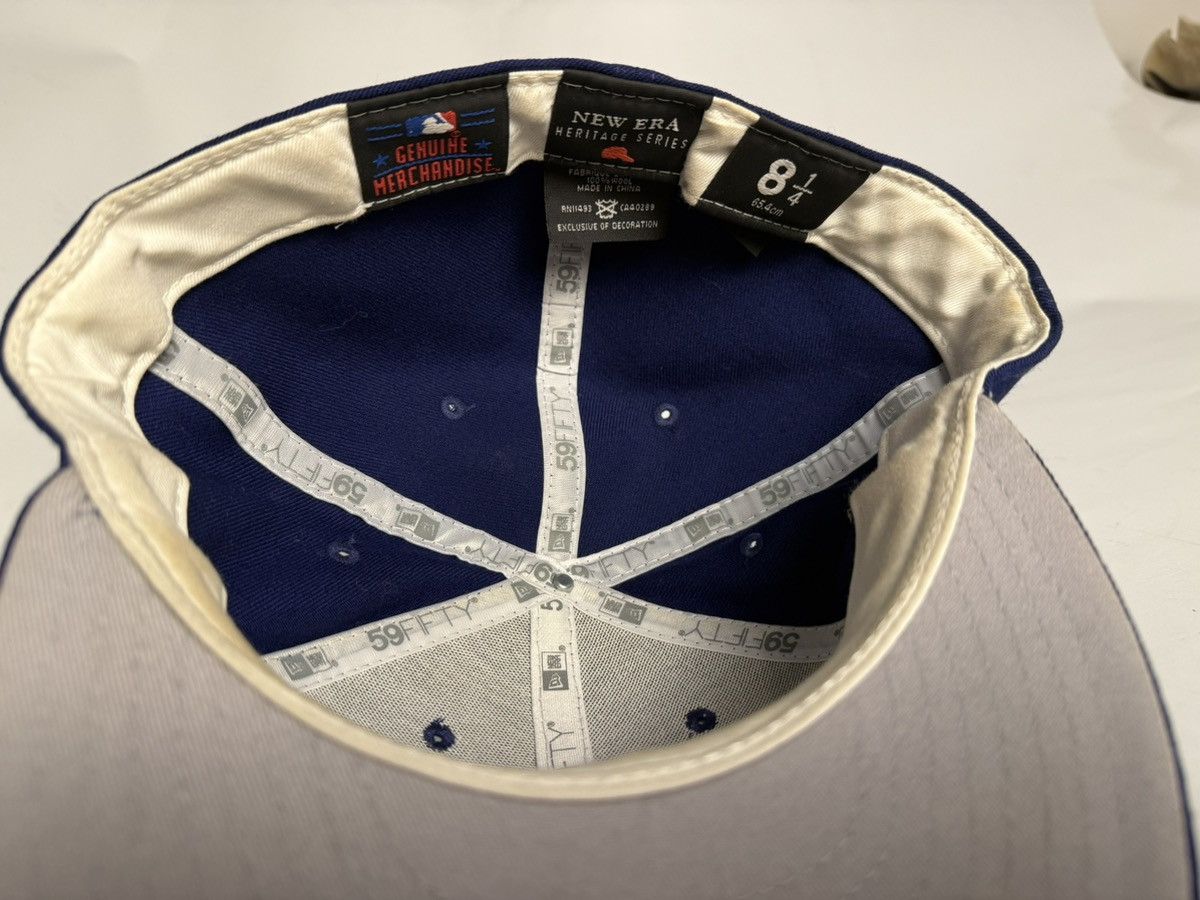 New Era Dodgers New Era 59Fifty Heritage Series Size 8 1/4 Size ONE SIZE - 6 Thumbnail