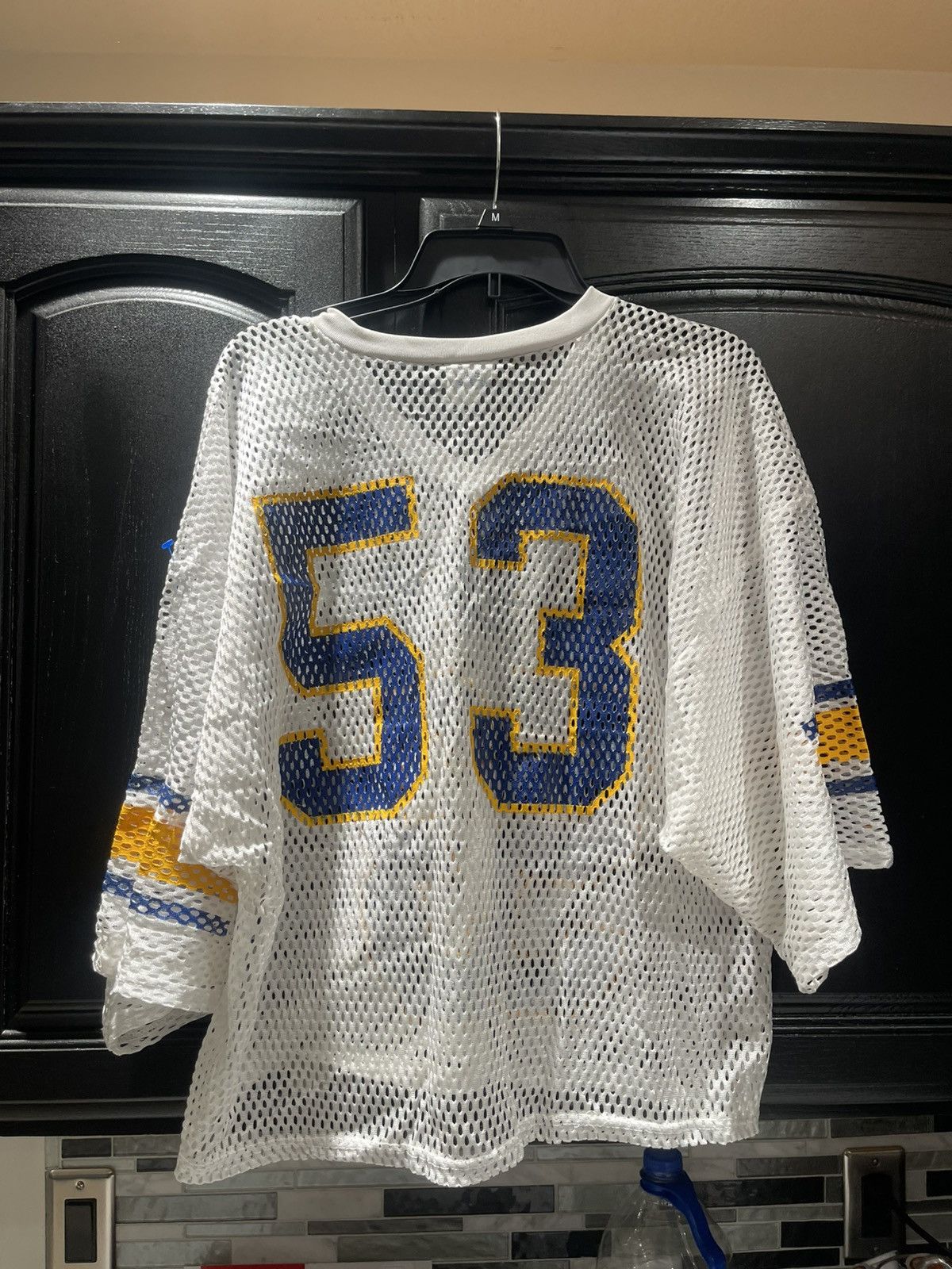 Other Sports Belle Vintage Cropped Football Jersey ABL #53 Size US L / EU 52-54 / 3 - 3 Thumbnail