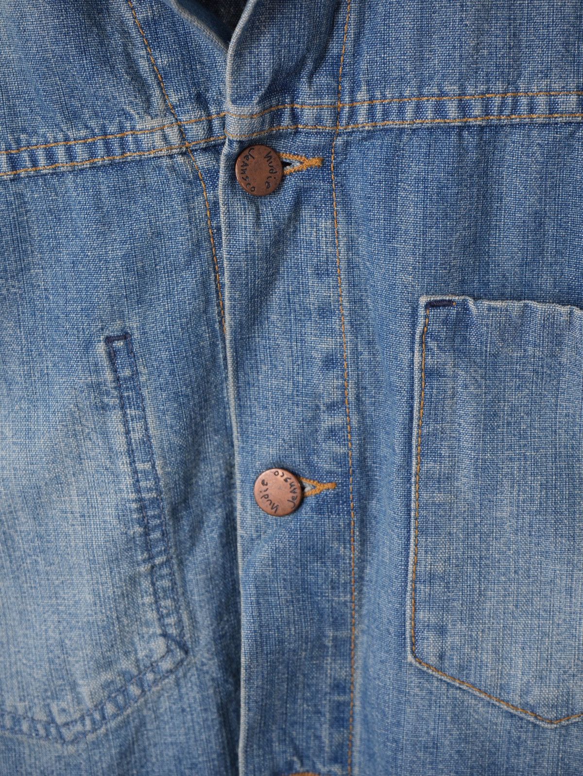 Nudie Jeans NUDIE JEANS JACKET RONNY Indigo Dungaree Size M Size US M / EU 48-50 / 2 - 4 Thumbnail