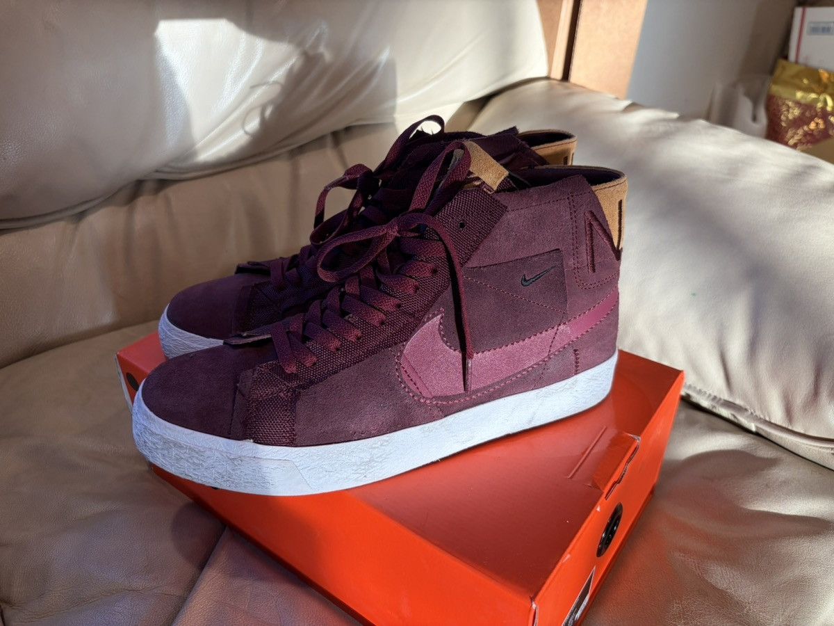 Nike Nike blazer high "Night Maroon" Size US 9.5 / EU 42-43 - 1 Thumbnail