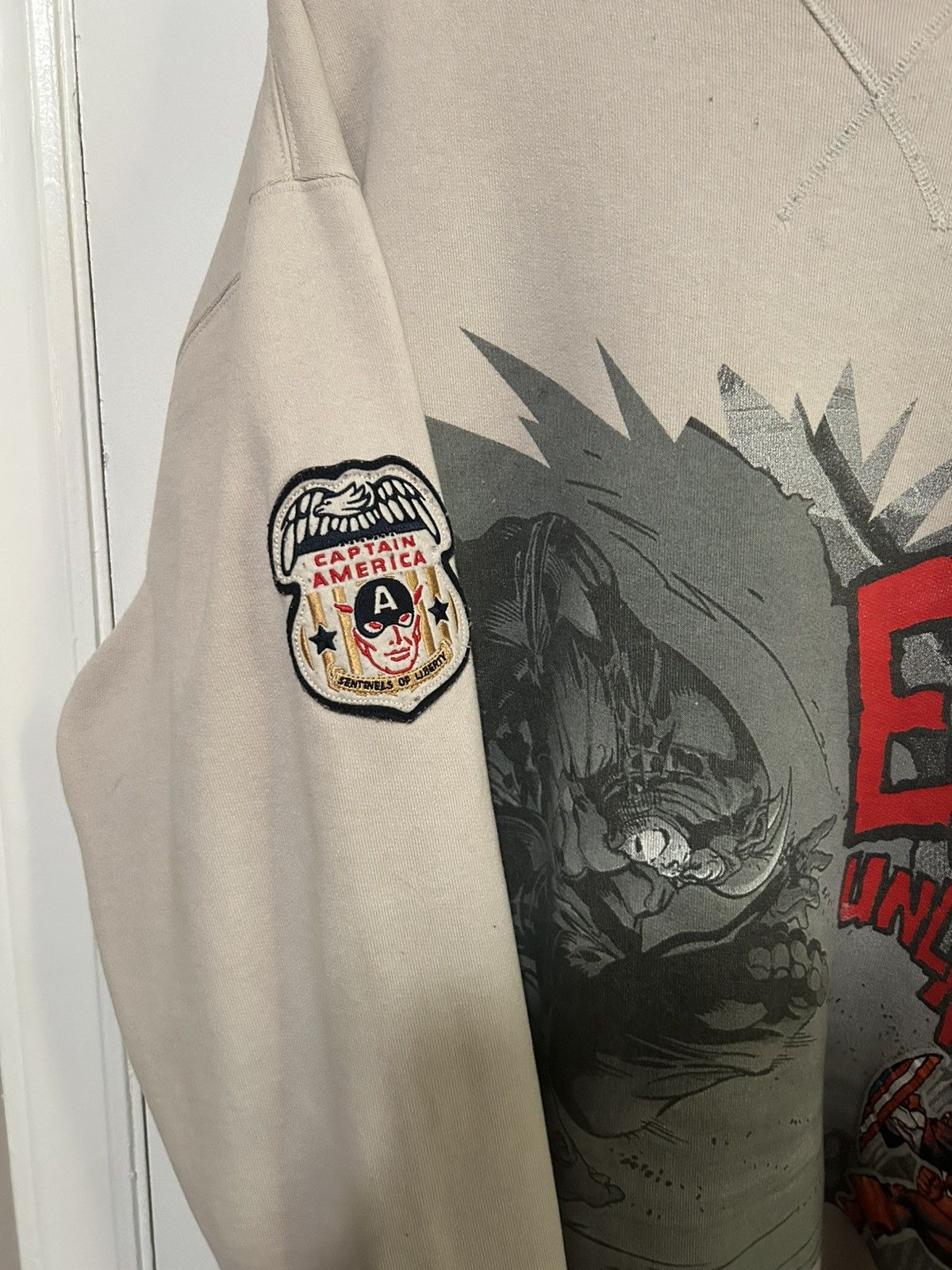 Ecko Unltd. × Marvel Comics Ecko Utld. VS. Captain America 2001 Sweater Size US XXL / EU 58 / 5 - 2 Thumbnail