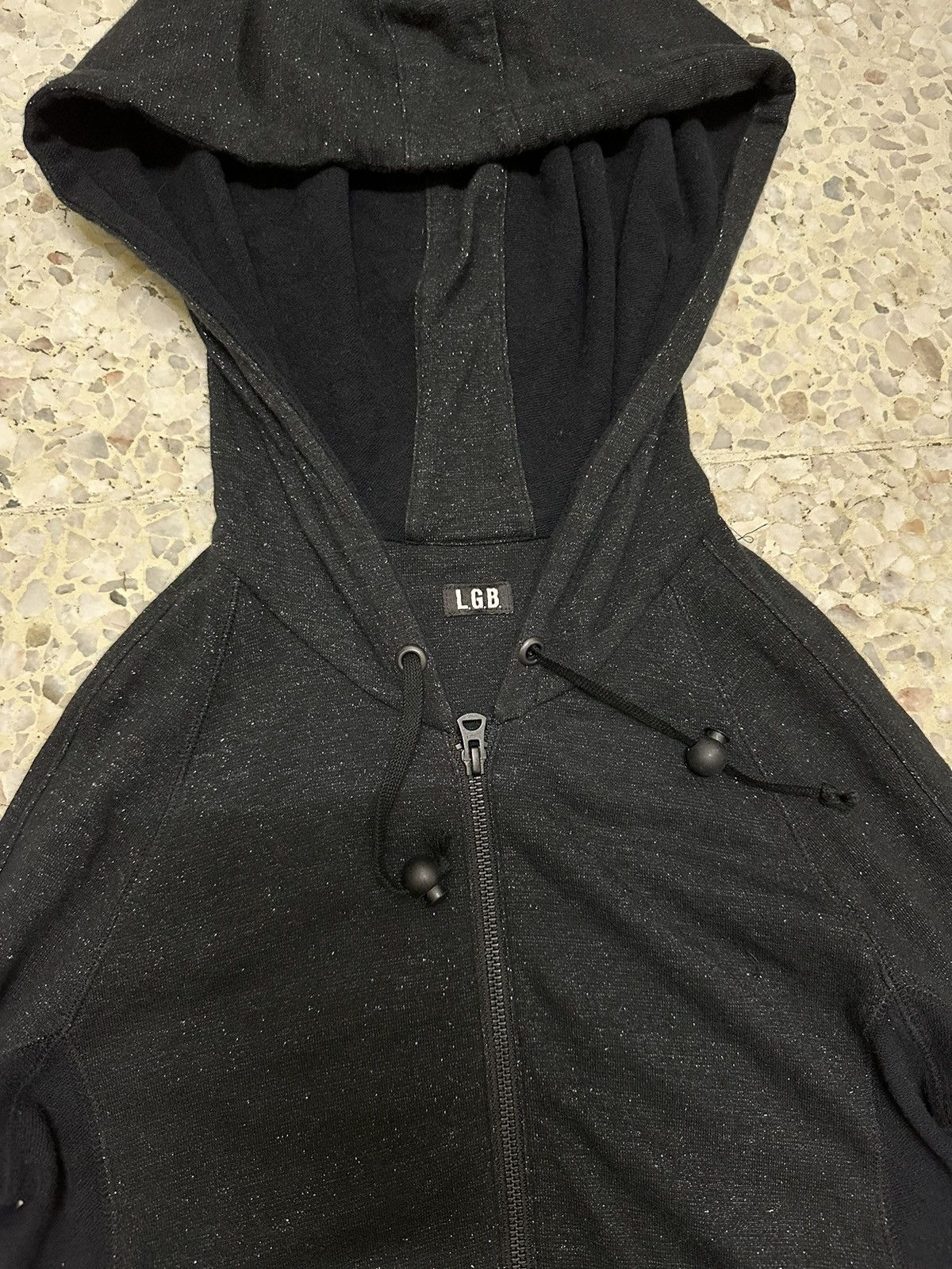 Le Grande Bleu (L.G.B.) L.G.B Parka Bono Blinks Jacket Black Fashion Design Size XS / US 0-2 / IT 36-38 - 3 Thumbnail